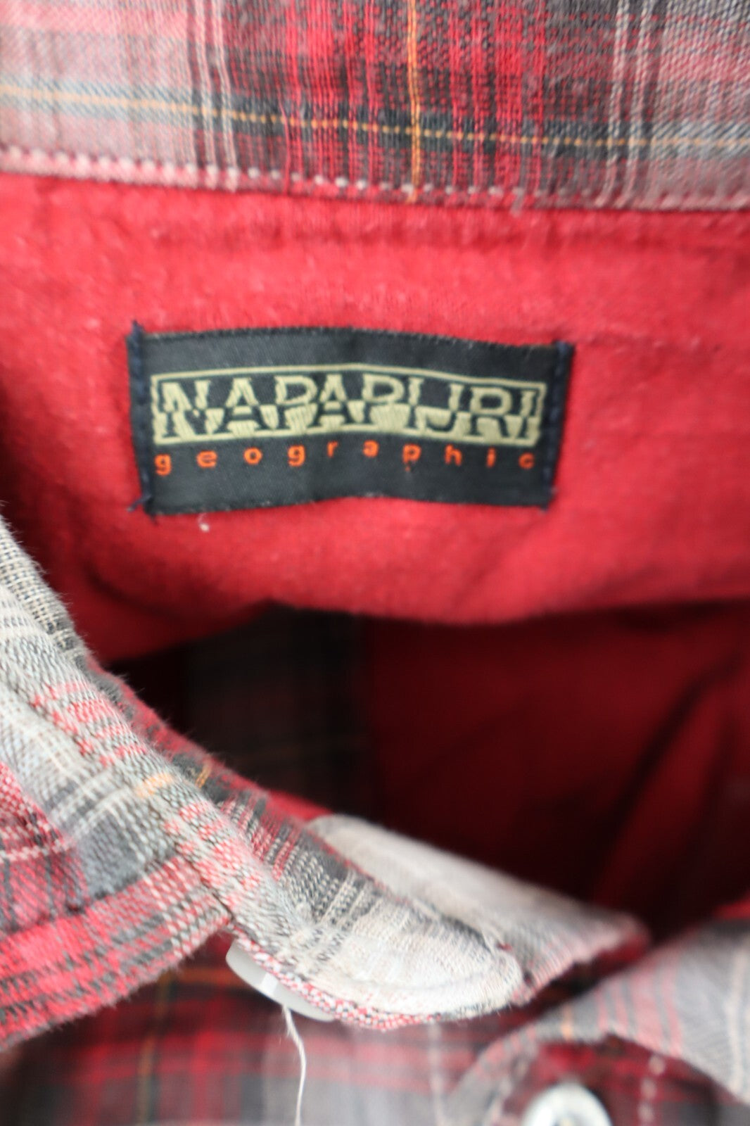 NAPAPIJRI CAMICIA UOMO TG L MAN CASUAL VINTAGE SHIRT COTONE COTTON