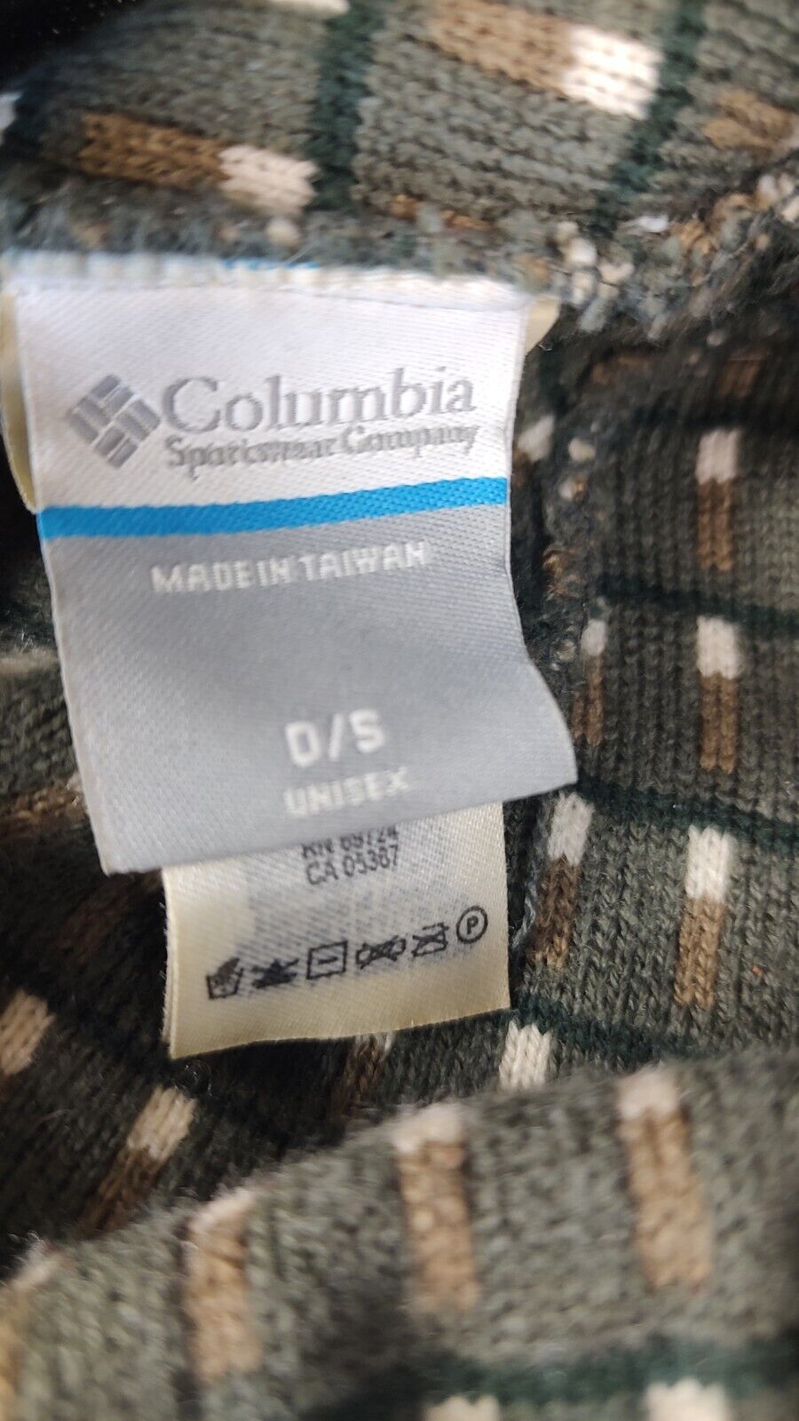COLUMBIA CAPPELLO TG. S BERRETTO UNISEX HAT CAP VINTAGE