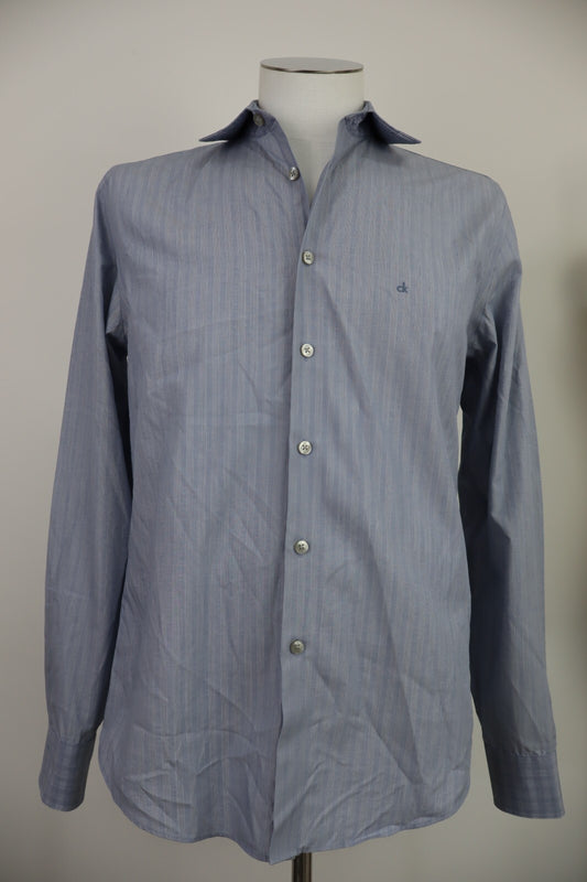 CALVIN KLEIN CK CAMICIA UOMO TG. 39 - 15  MAN CASUAL VINTAGE SHIRT COTONE COTTON