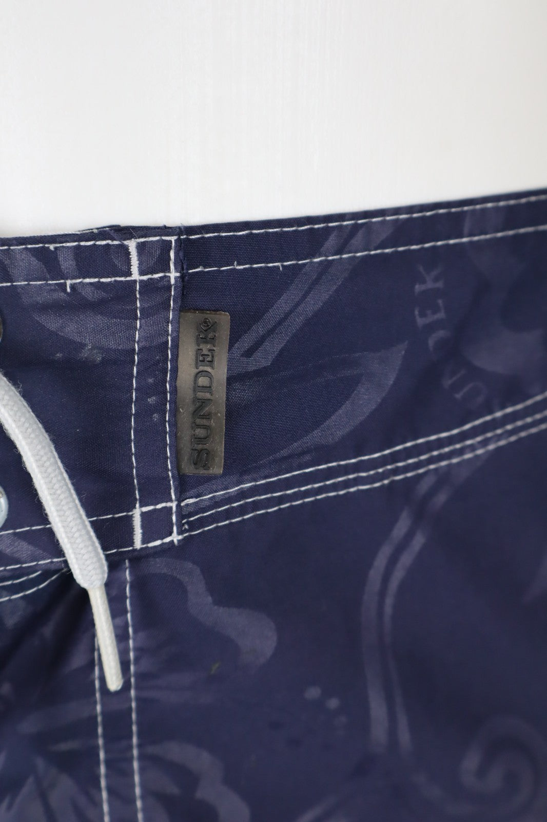 SUNDEK COSTUME PANTALONCINO MARE UOMO TG 34 MEN SWIMSUIT VINTAGE CASUAL