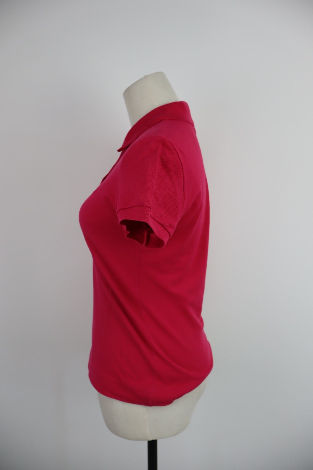 LACOSTE POLO MAGLIA DONNA COTONE TG. 40 WOMAN SHIRT CASUAL VINTAGE COTTON