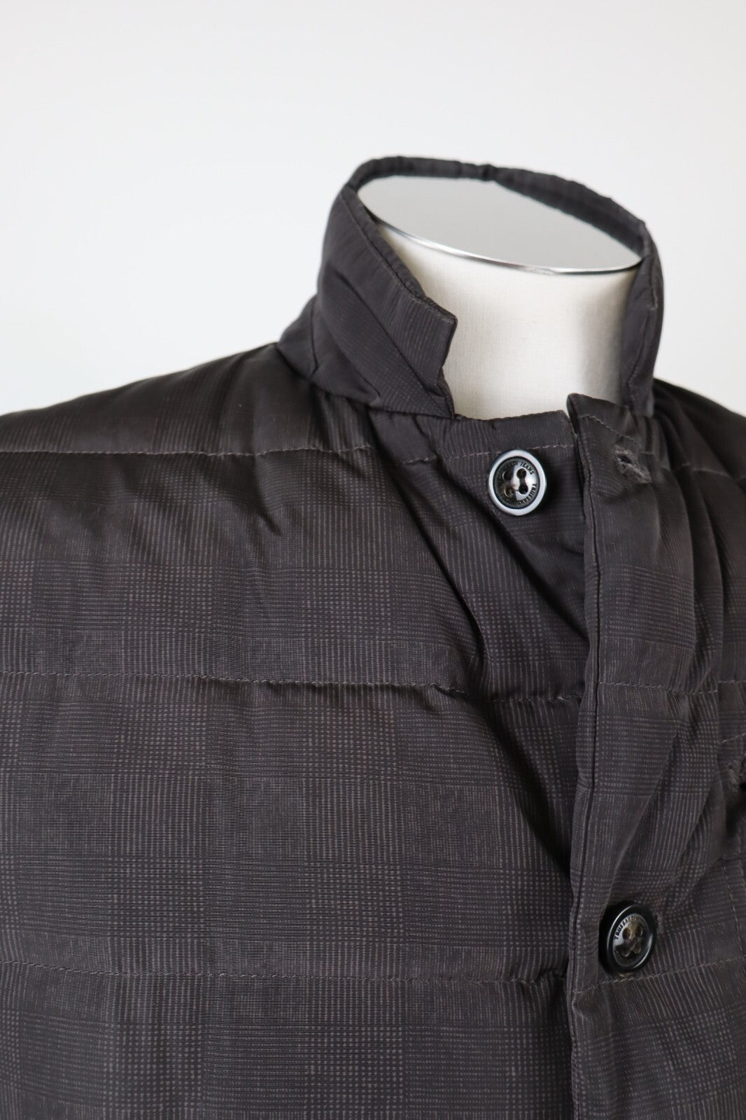 TRUSSARDI JEANS GIUBBINO PIUMINO UOMO Tg 46 MAN CASUAL VINTAGE JACKET