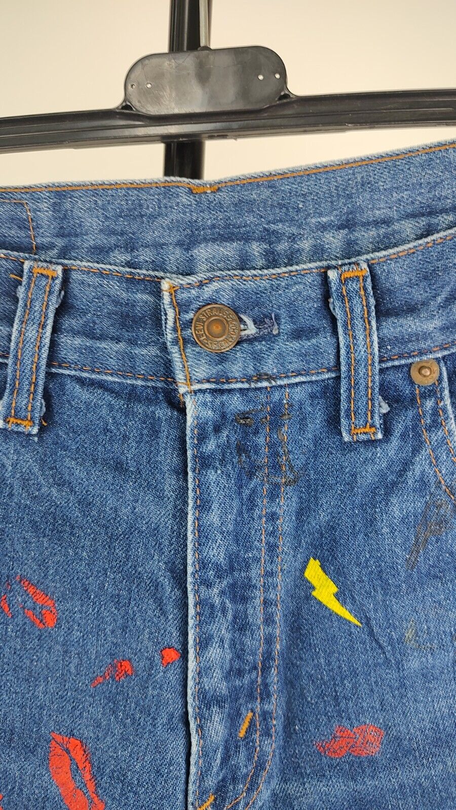 LEVI'S 603 PANTALONCINO DENIM JEANS DONNA TG 31 WOMAN VINTAGE SHORTS