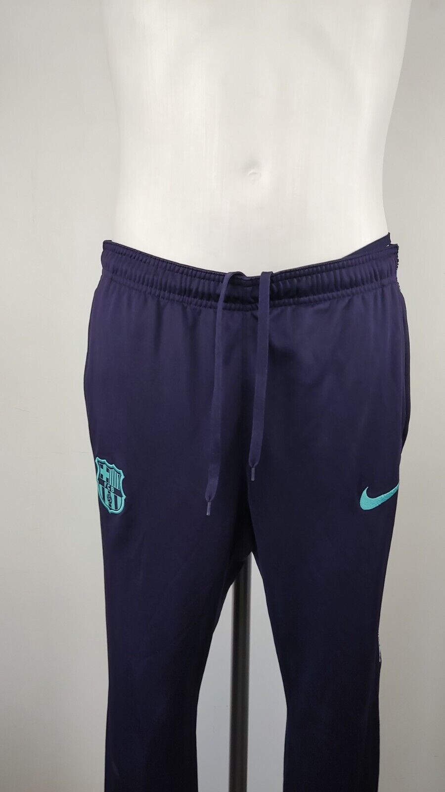NIKE BARCELLONA PANTALONE TUTA CALCIO SPORT UOMO TG S VINTAGE MAN PANTS