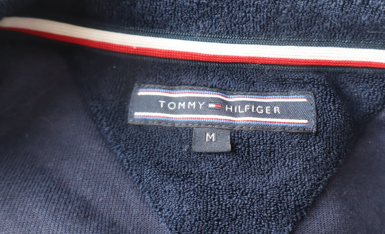 TOMMY HILFIGER MAGLIA POLO UOMO M MAN T-SHIRT CASUAL VINTAGE COTONE COTTON LOGO