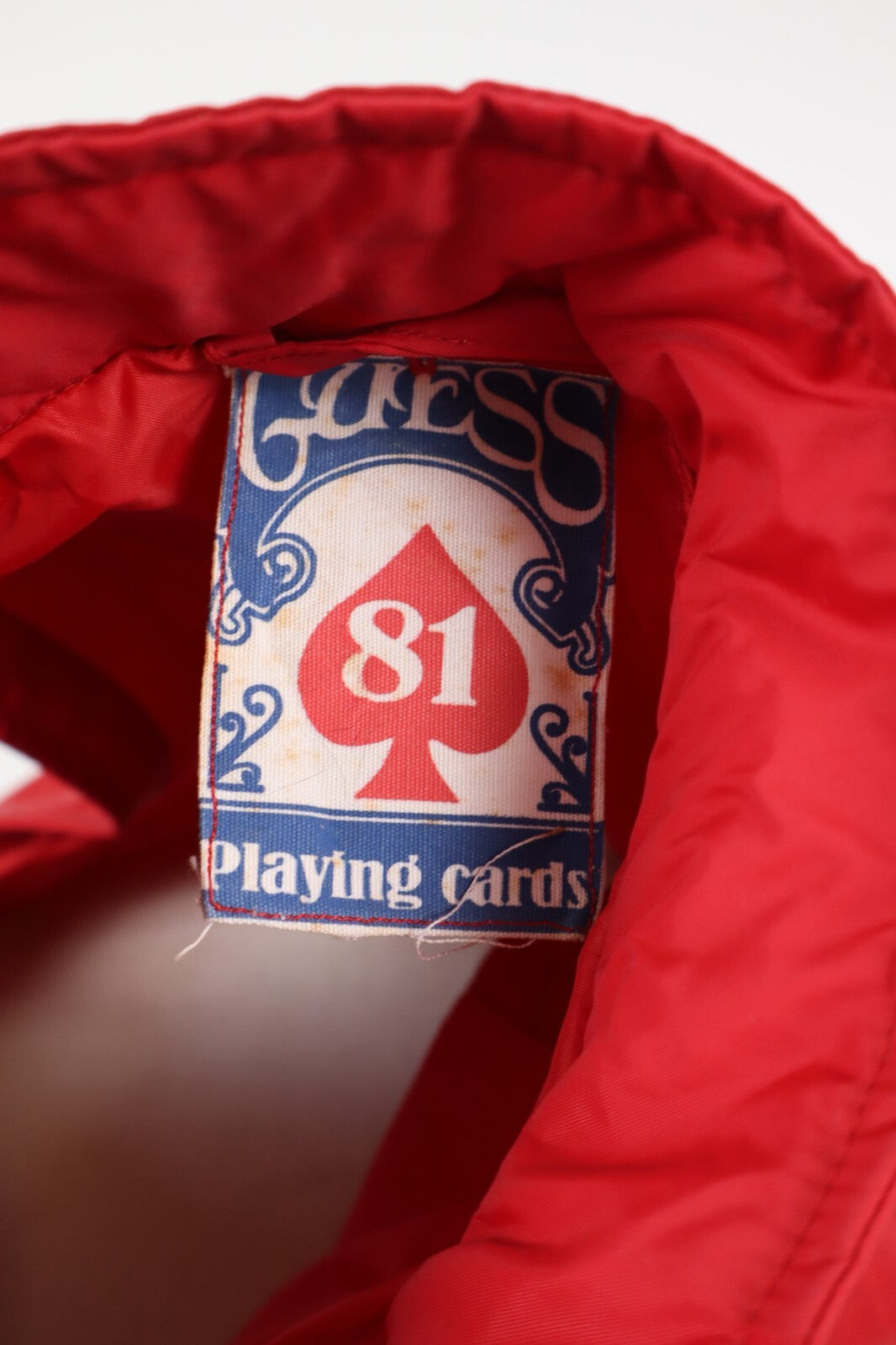GUESS PLAYING CARDS GIUBBINO SMANICATO DONNA  S WOMAN SLEEVELESS JACKET VINTAGE