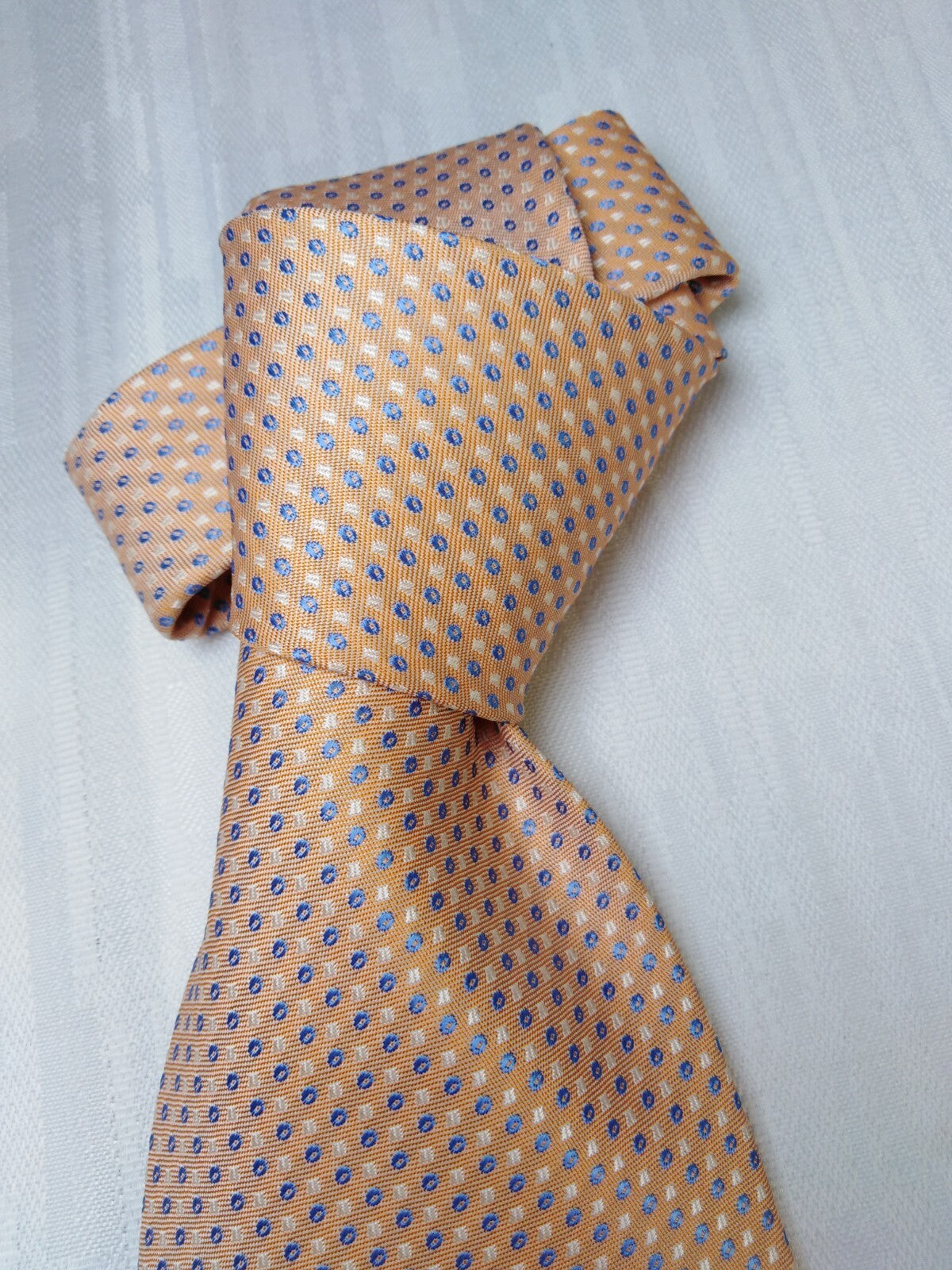 GIORGIO MARIANI 100% SILK TIE SETA CRAVATTA NECKTIE MADE  ITALY SELF TIPPED