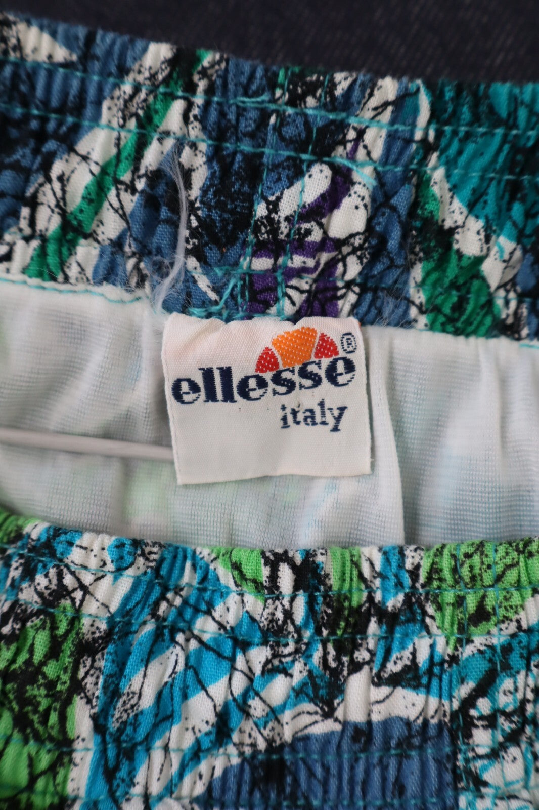 ELLESSE COSTUME PANTALONCINO MARE UOMO TG 46 MEN SEA SWIMSUIT VINTAGE CASUAL