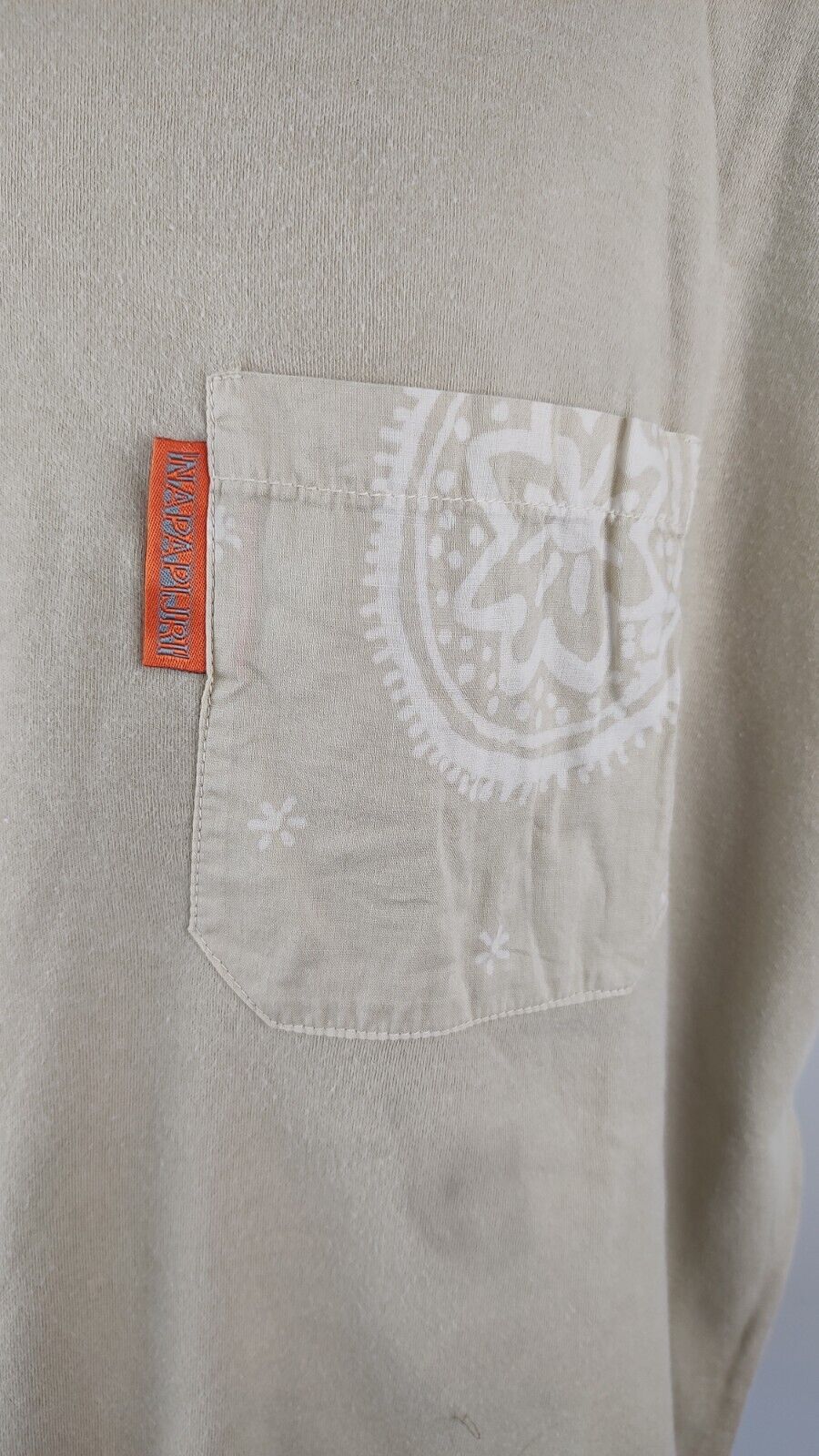 NAPAPIJRI MAGLIA UOMO COTONE TG. L MAN COTTON SHIRT CASUAL VINTAGE