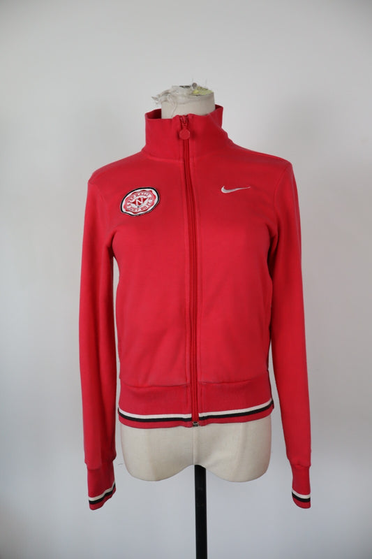 NIKE FELPA DONNA Tg 40/42 S WOMAN CASUAL VINTAGE SPORT SWEATSHIRT COTONE COTTON
