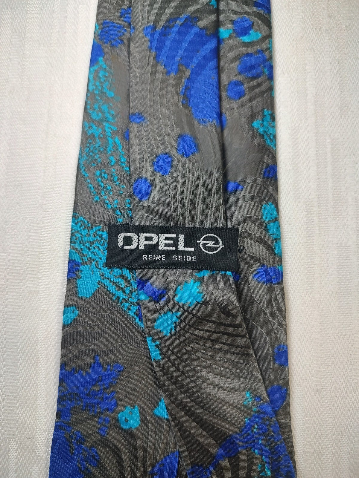 OPEL CORSA 100% SILK TIE SETA CRAVATTA NECKTIE MADE IN ITALY CLASSIC