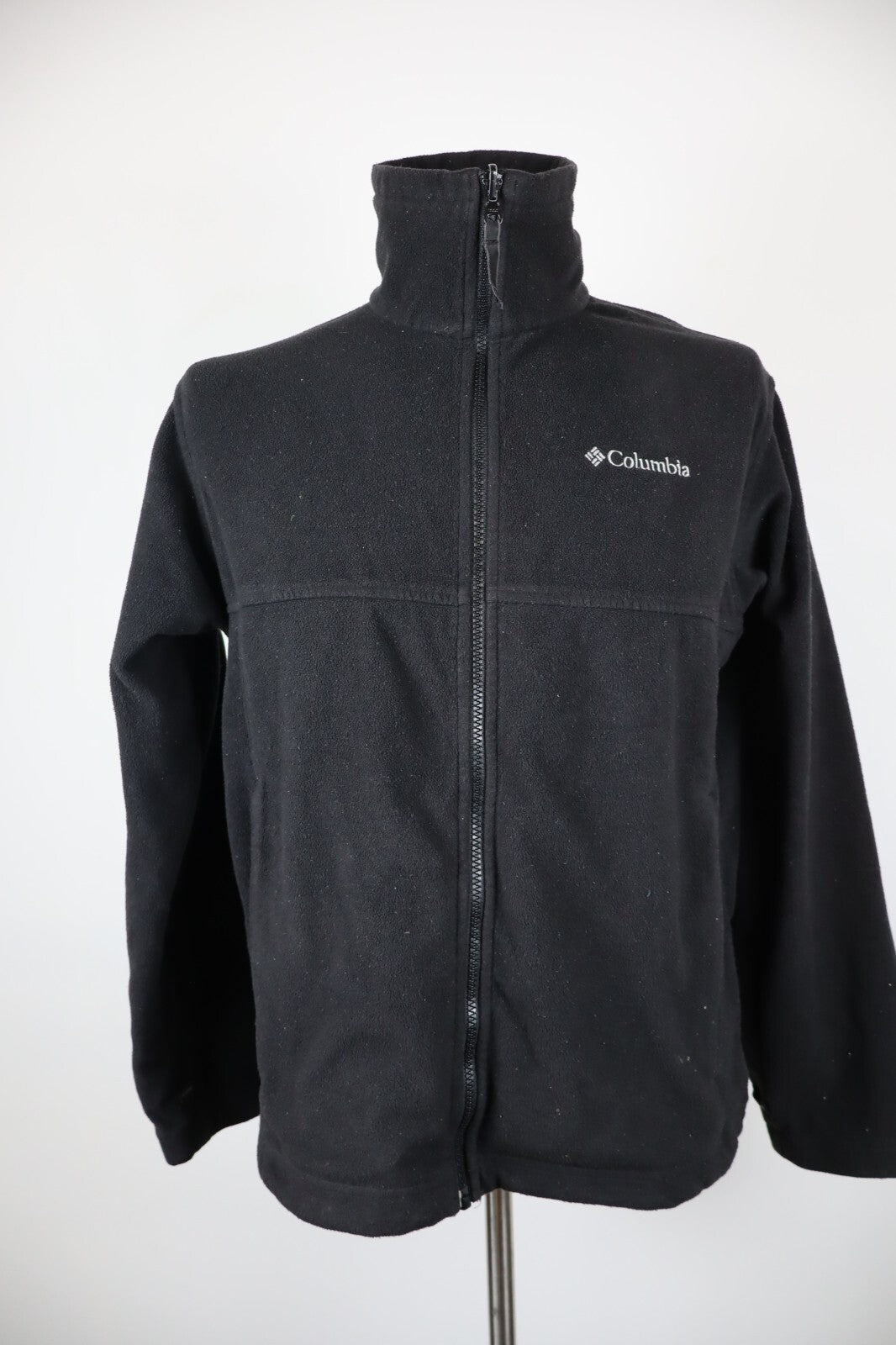 COLUMBIA FELPA CON ZIP JACKET UOMO Tg S MAN SPORT JACKET SWEATSHIRT VINTAGE