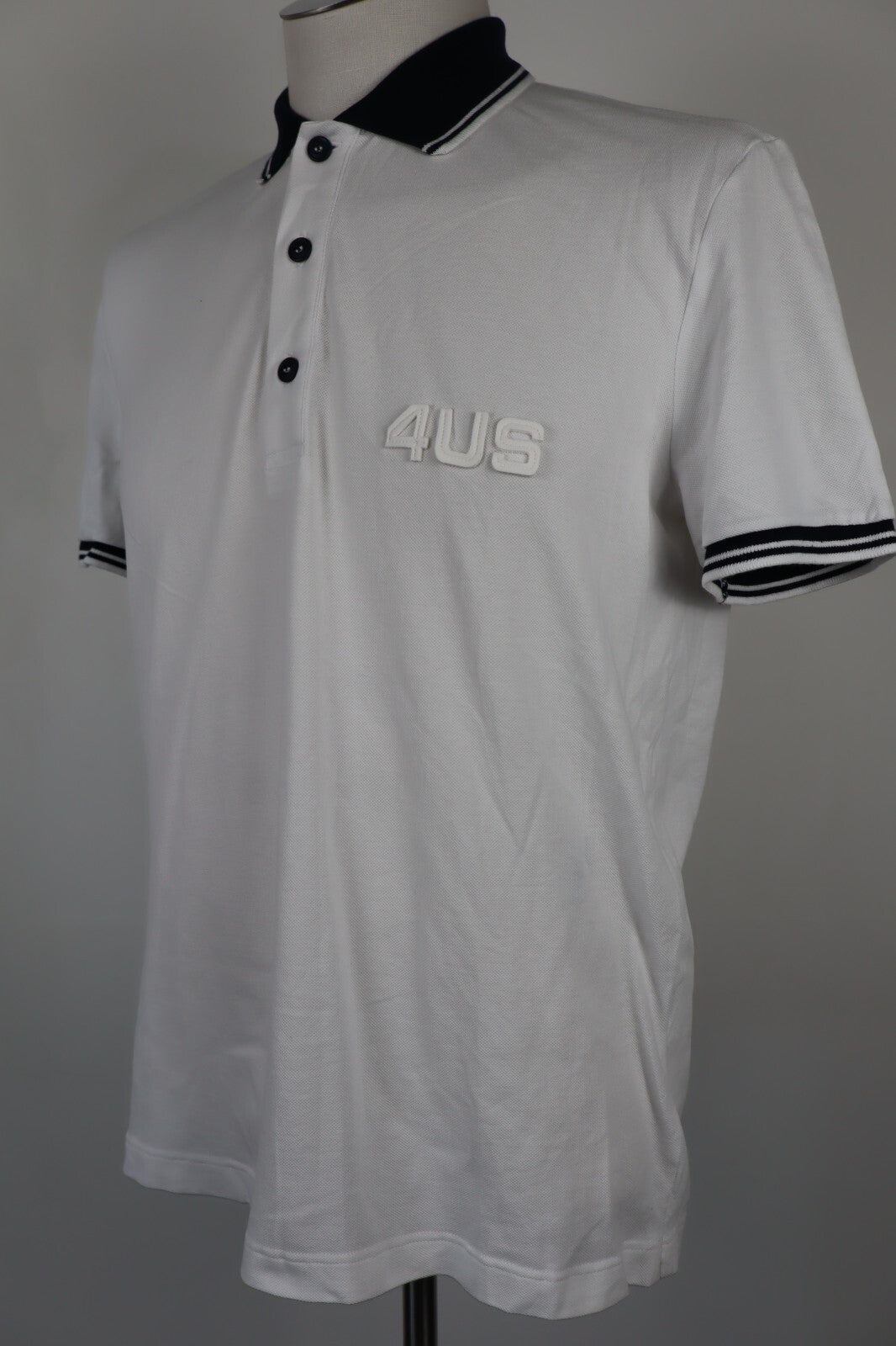 CESARE PACIOTTI 4 US POLO MAGLIA UOMO TG. 48 MAN SHIRT CASUAL VINTAGE COTONE