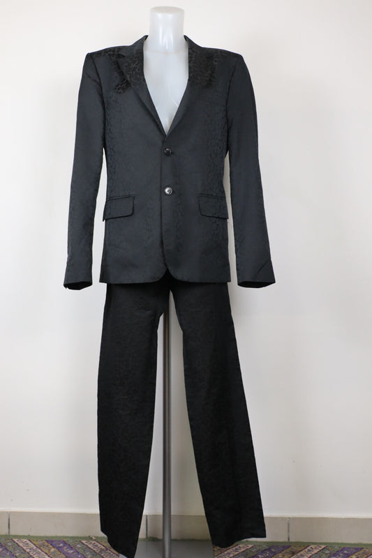 JOHN RICHMOND X COMPLETO DONNA Tg. 52 GIACCA PANTS DRESS VINTAGE CASUAL SUIT