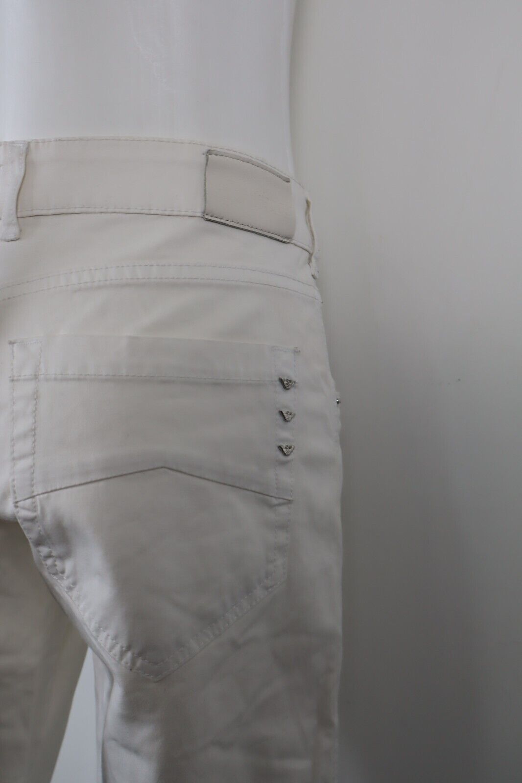 AJ ARMANI JEANS PANTALONI BERMUDA UOMO TG. 31 MAN PANTS CASUAL VINTAGE COTONE