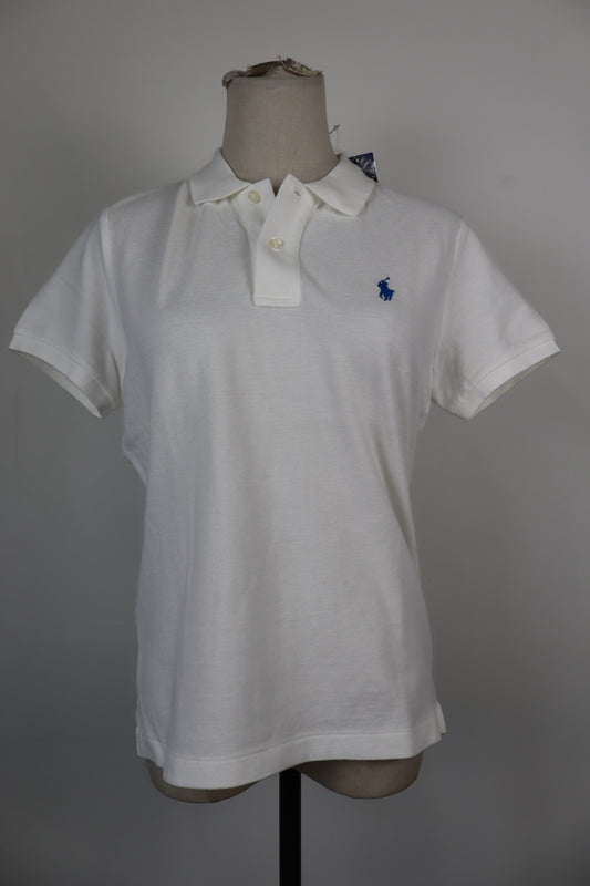 RALPH LAUREN POLO MAGLIA DONNA COTONE TG. L WOMAN SHIRT CASUAL VINTAGE CON TAG