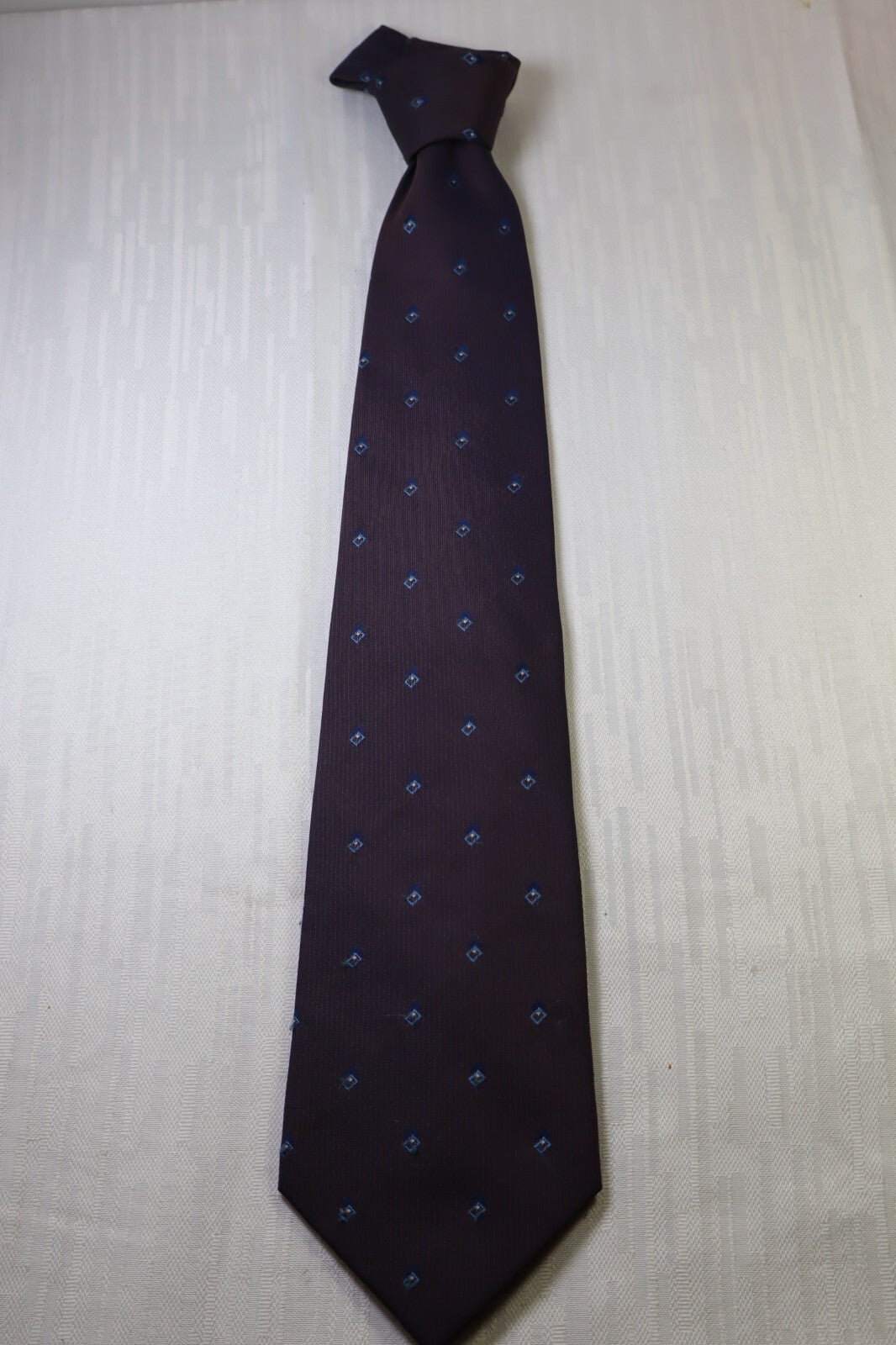 ANTONIO BASILE 100%  SILK TIE SETA CRAVATTA NECKTIE MADE IN ITALY SELF TIPPED