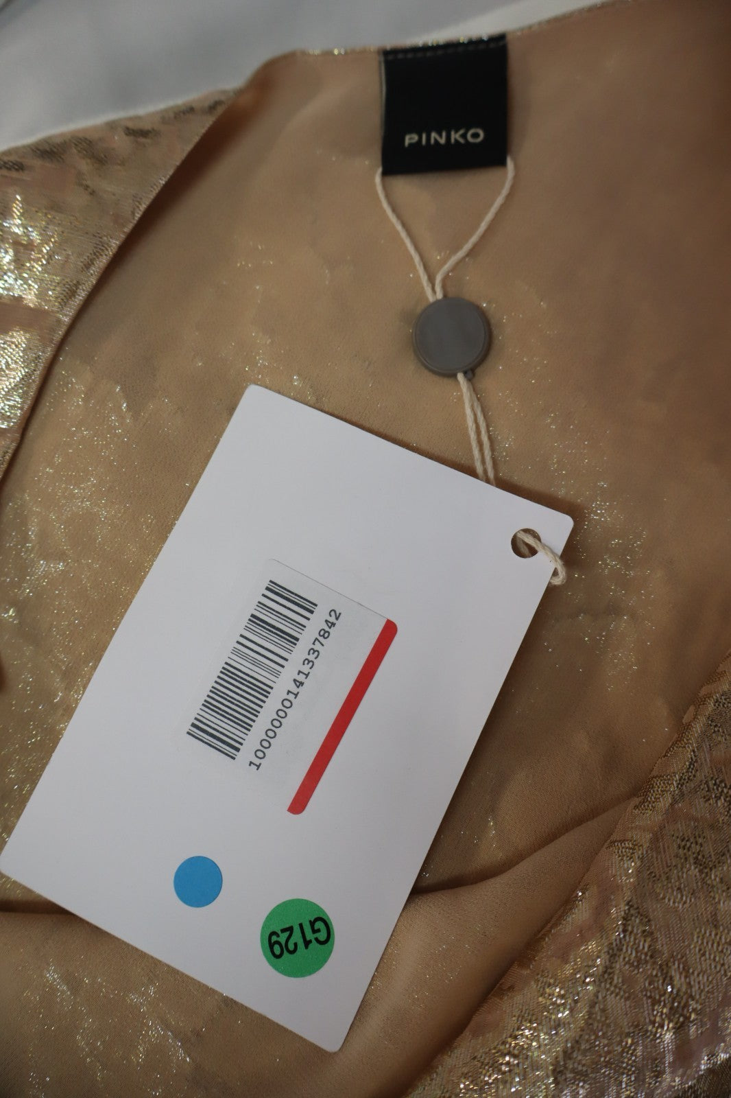 PINKO MAGLIA DONNA TG. 40 WOMAN CASUAL VINTAGE T-SHIRT TOP SETA POLY CON ATG