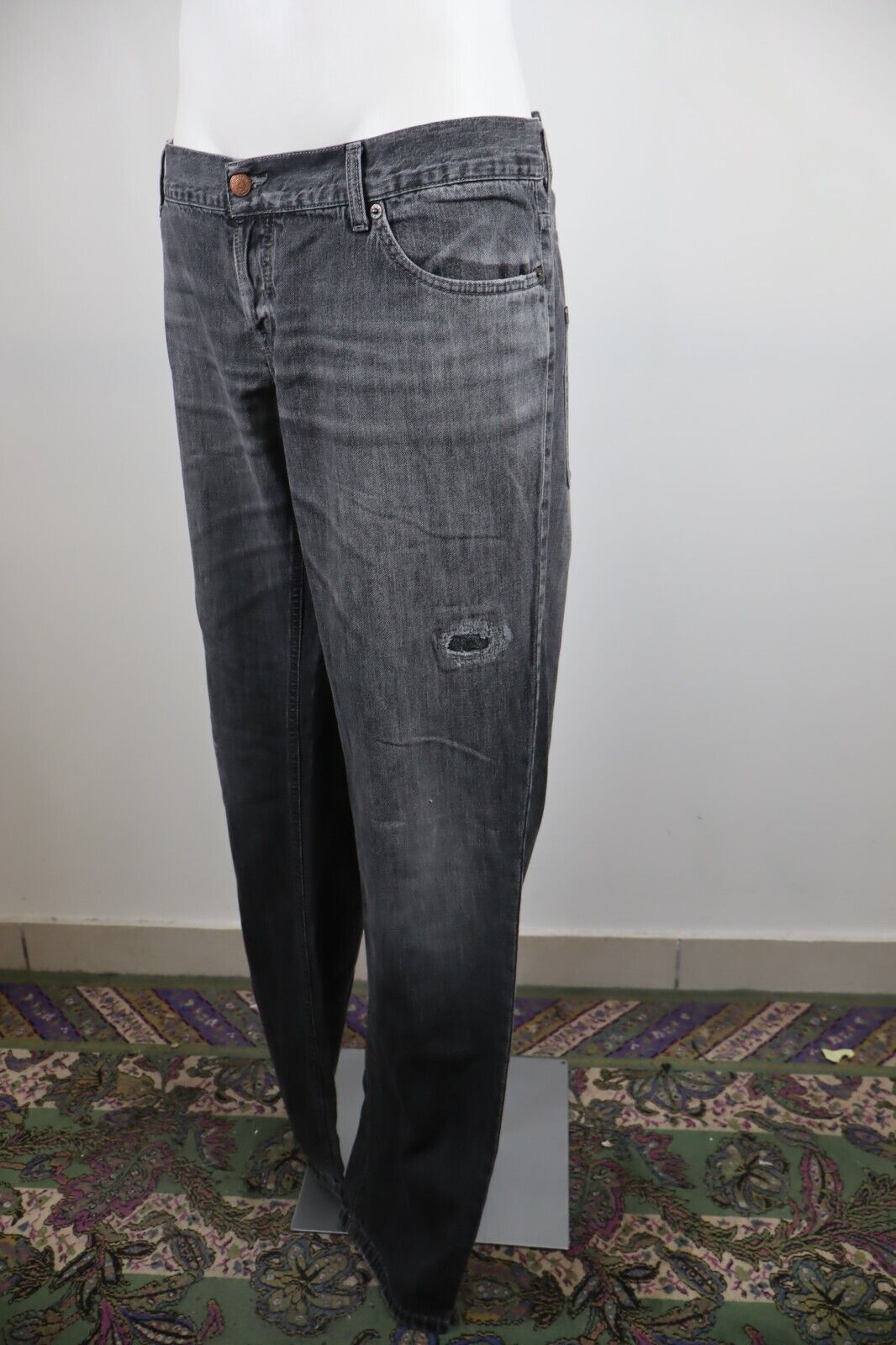 RICHMOND JEANS DENIM PANTALONE UOMO CASUAL TG 38 MAN VINTAGE PANTS
