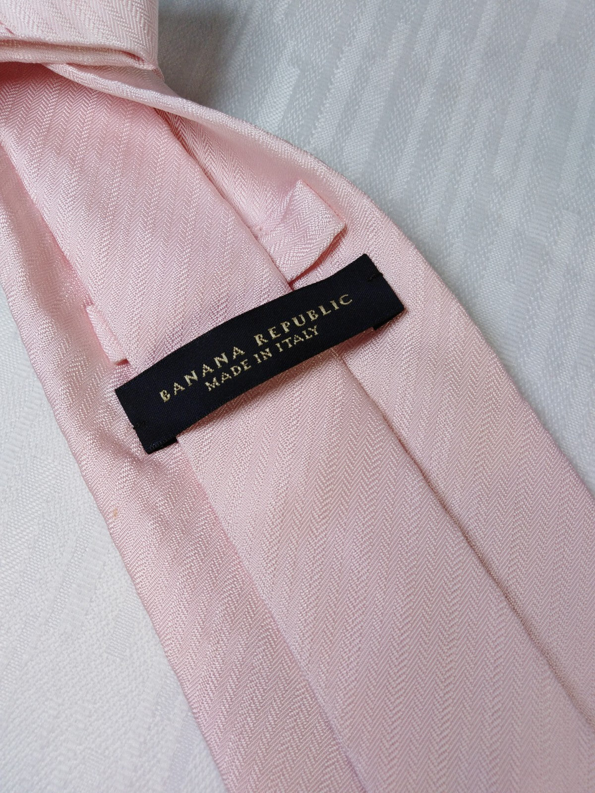 BANANA REPUBLIC 100% SETA SILK TIE CRAVATTA NECKTIE ITALY VINTAGE CLASSIC