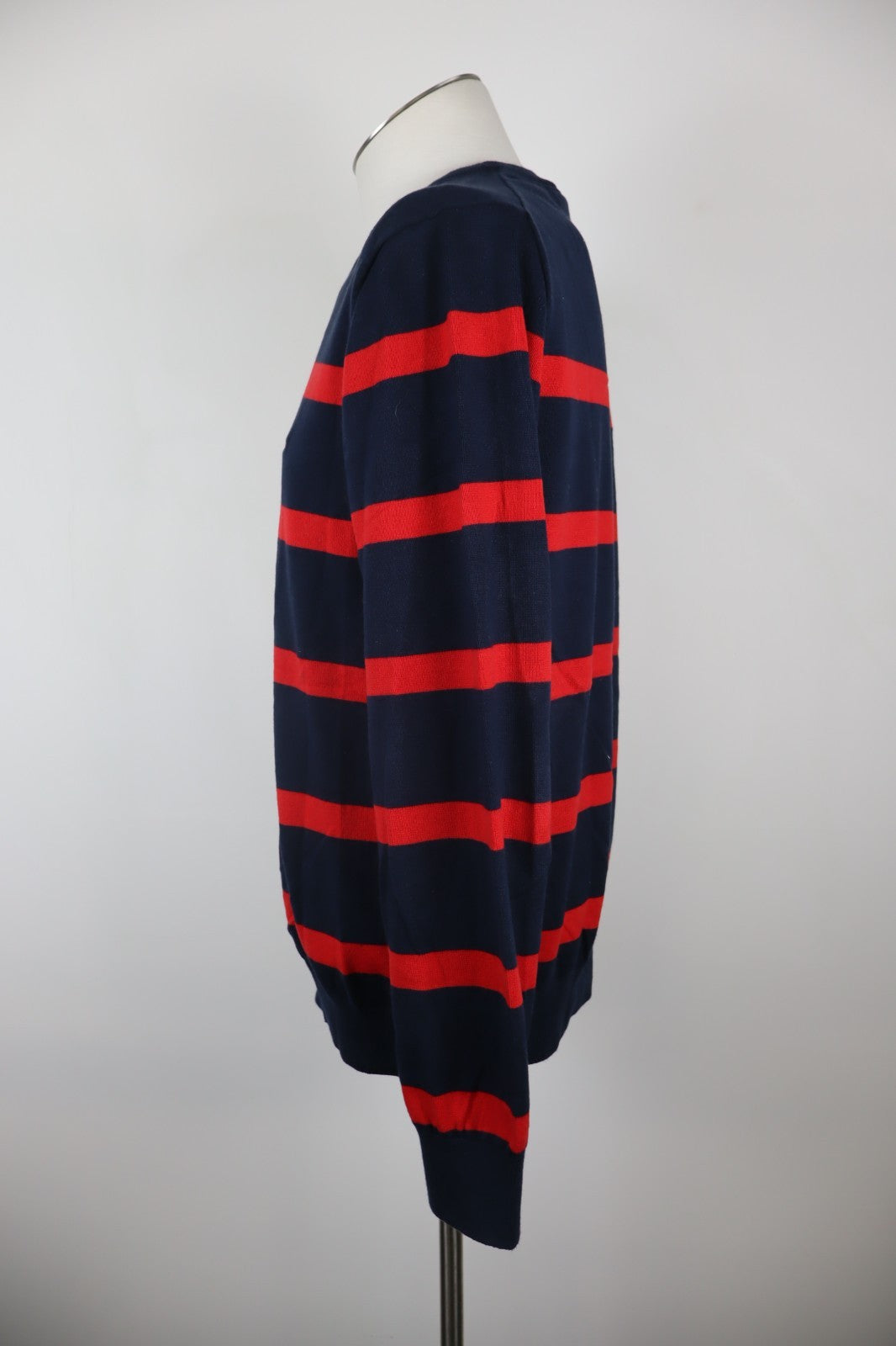 TOMMY HILFIGER MAGLIONE VINTAGE COTONE COTTON UOMO Tg. L MAN SWEATER CASUAL LOGO