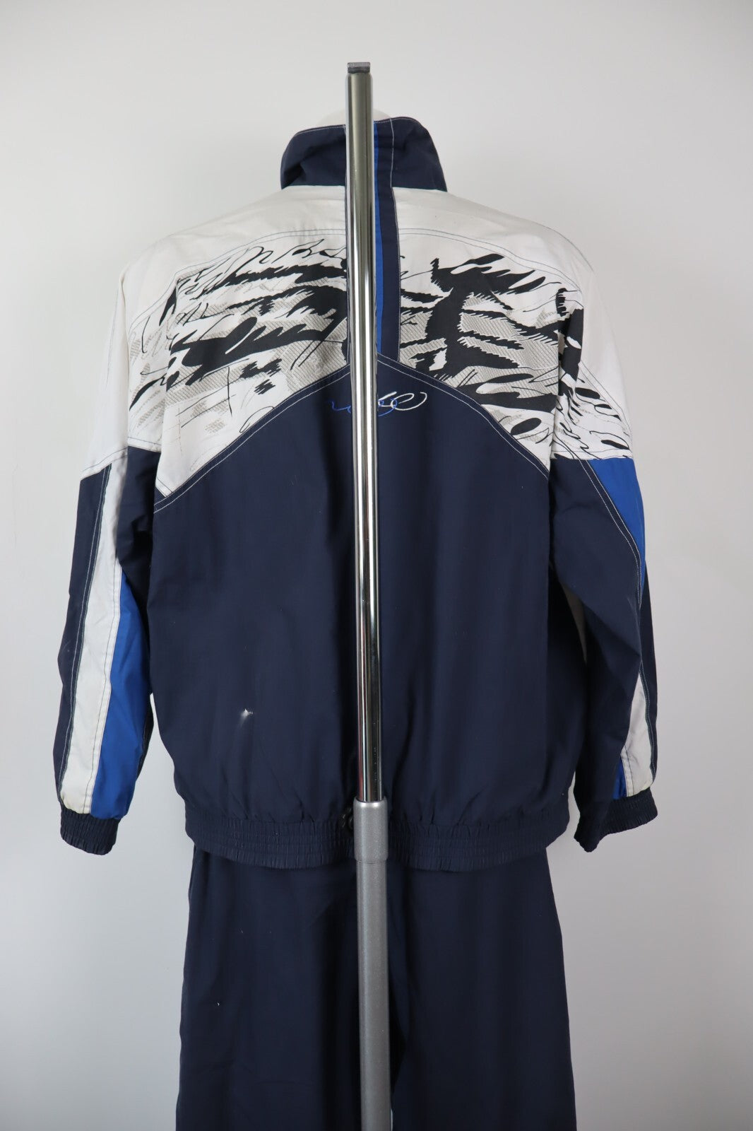LOTTO BORIS BECKER TUTA COMPLETO TG L TRACKSUIT JACKET GIACCA PANTS UOMO SPORT