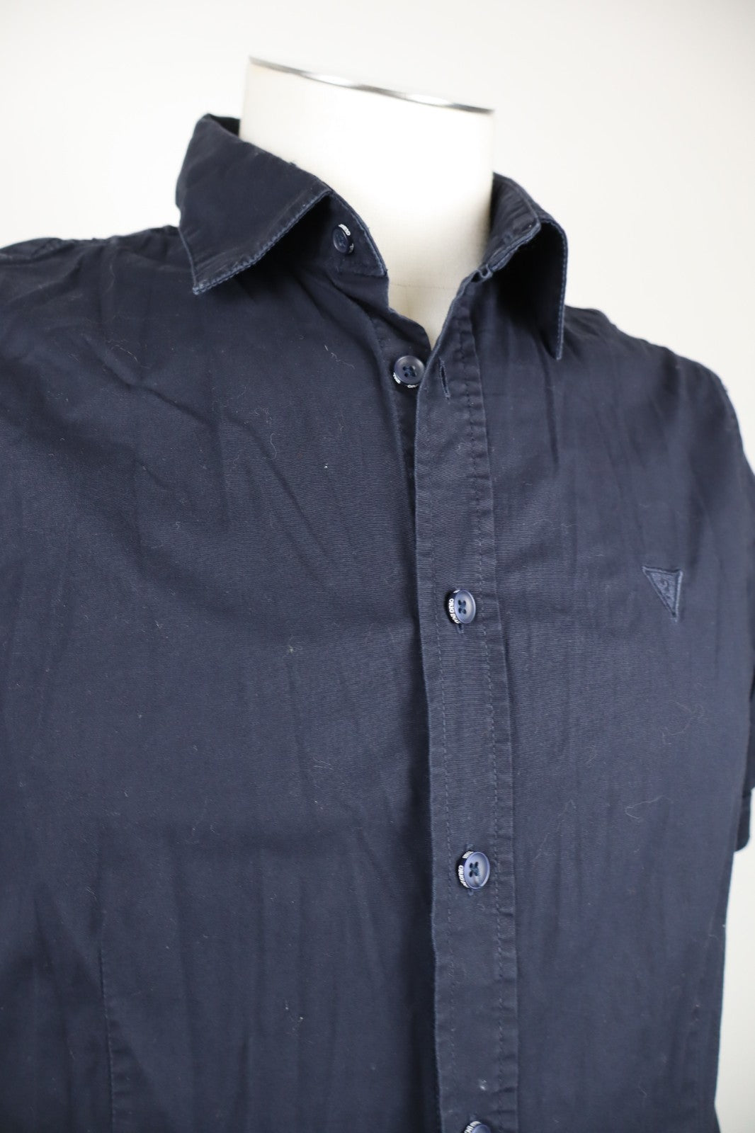 GUESS CAMICIA UOMO TG. M  MAN CASUAL VINTAGE SHIRT MAN COTONE COTTON ELASTANO