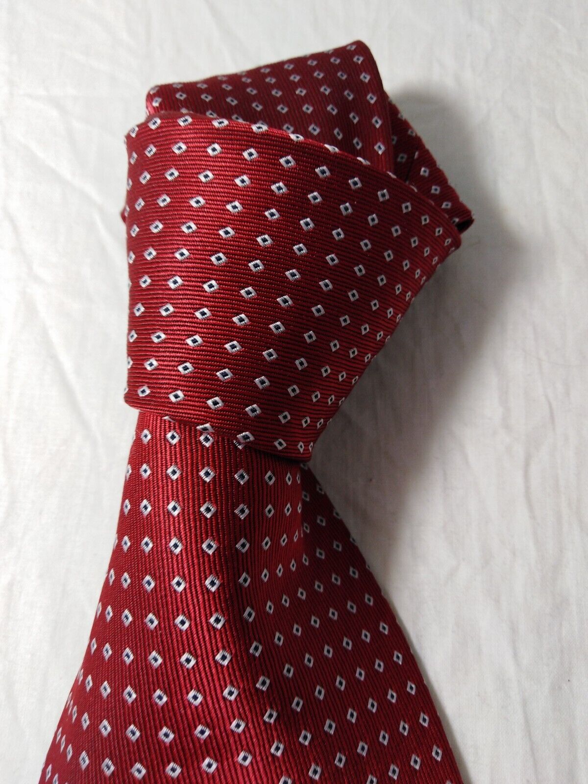 CAMICIAIO RUBEN 100% SILK TIE SETA CRAVATTA NECKTIE MADE IN ITALY SELF TIPPED