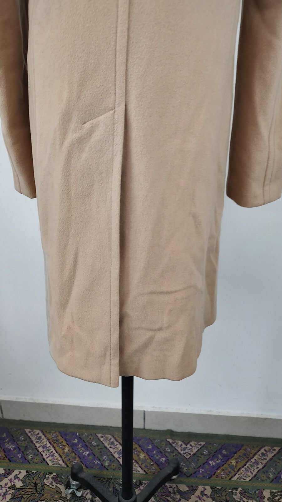 MAX & CO CAPPOTTO DONNA COAT Tg 44 WOMEN VINTAGE CASUAL JACKET ITALY LANA