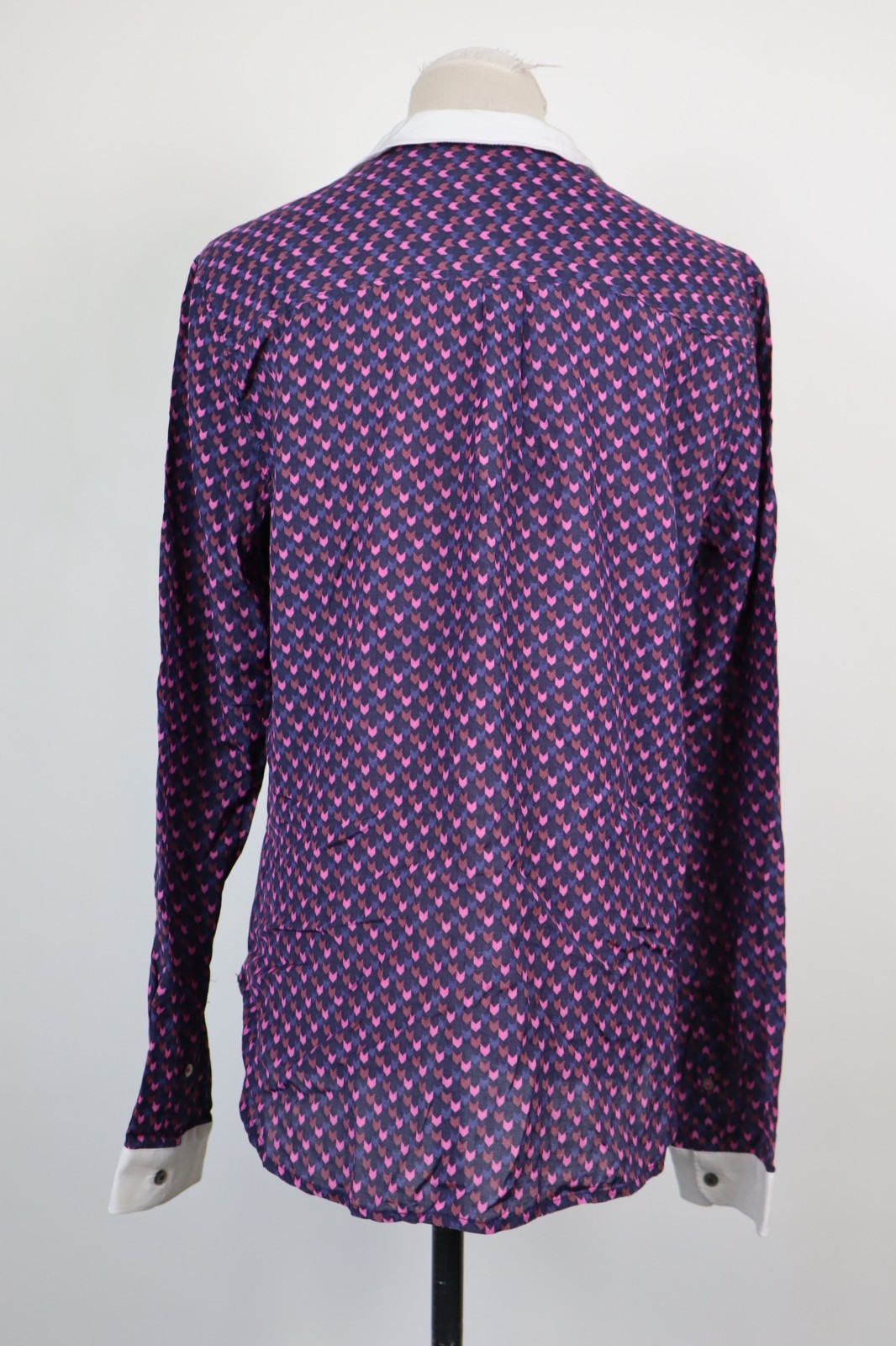 TOMMY HILFIGER CAMICIA DONNA TG L WOMAN SHIRT CASUAL VINTAGE COTONE