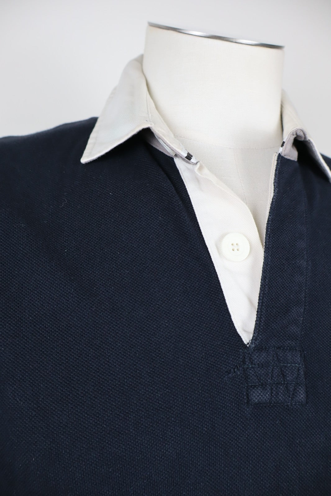 BIKKEMBERGS SPORT POLO UOMO MAN COTONE TG. M T-SHIRT CASUAL VINTAGE COTTON LOGO