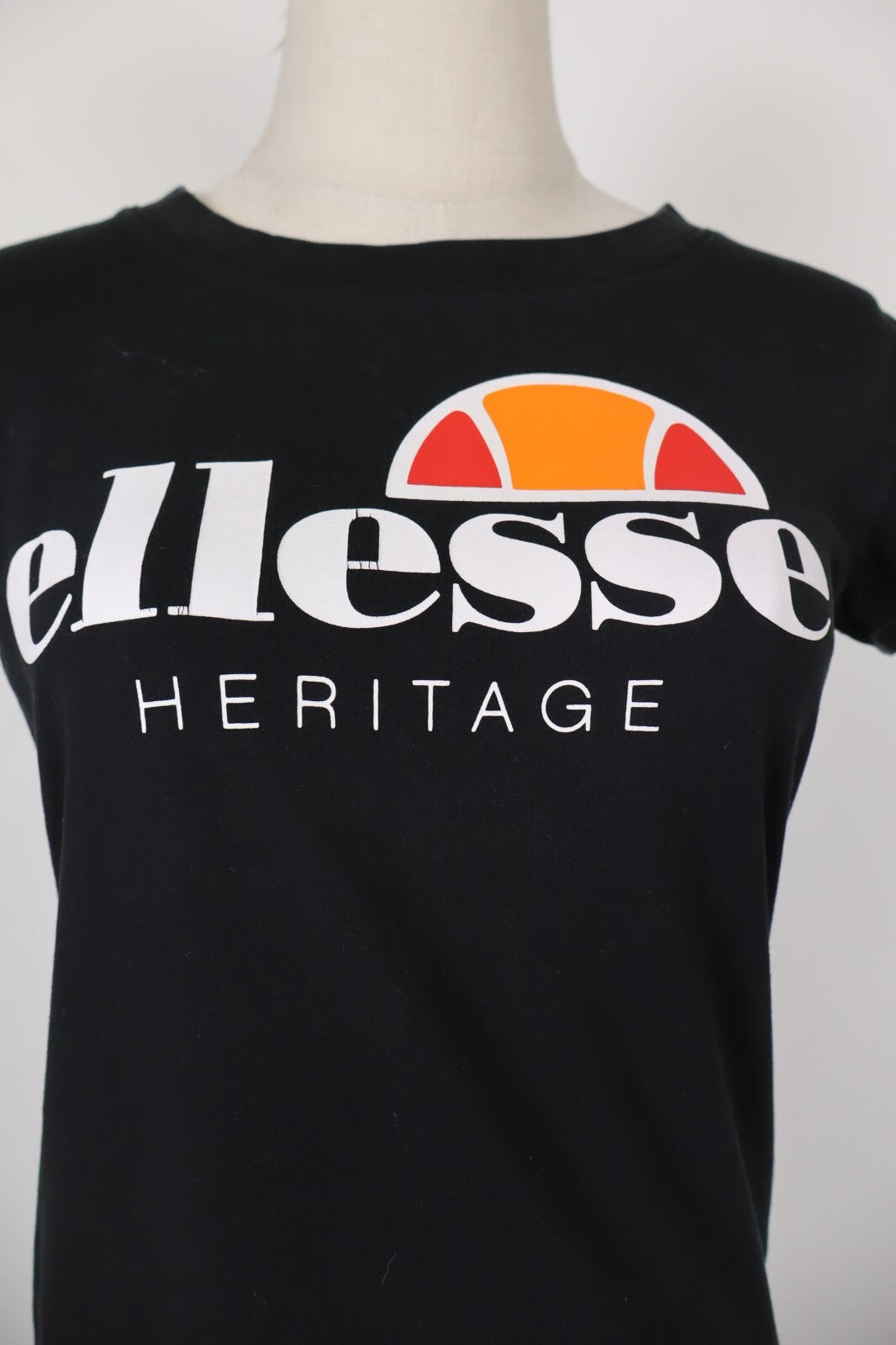 ELLESSE MAGLIA DONNA TG. M WOMAN CASUAL VINTAGE T-SHIRT TOP COTONE