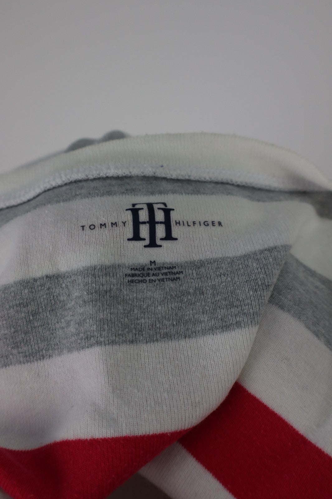 TOMMY HILFIGER MAGLIA DONNA TG. M WOMAN CASUAL VINTAGE T-SHIRT TOP COTONE