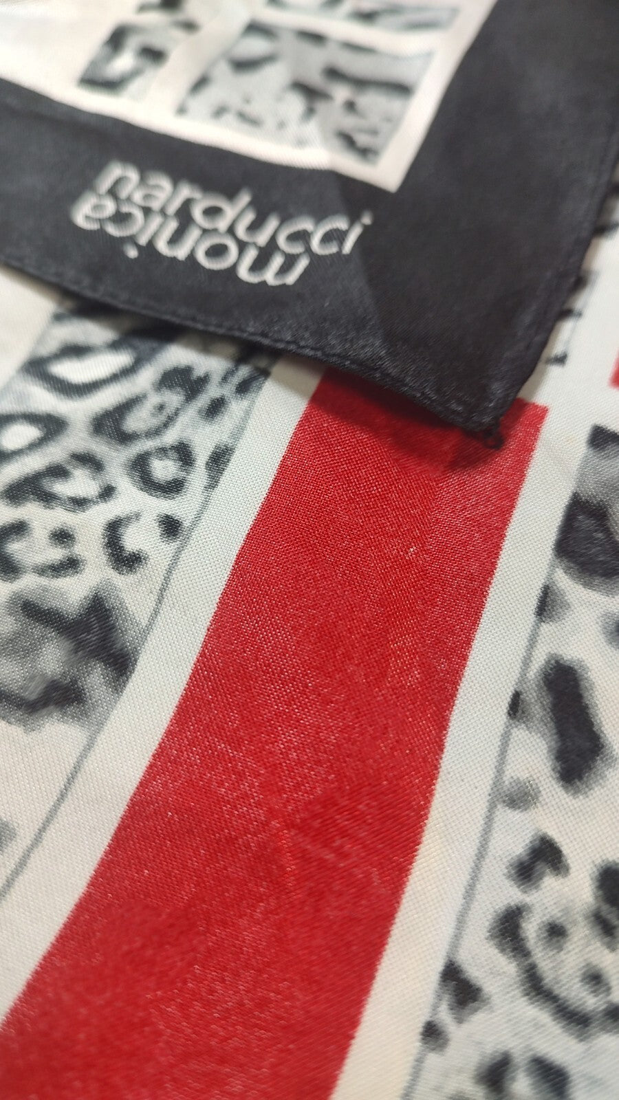 NARDUCCI MONICA FOULARD 100% SILK SETA SCARVES SCARF SQUARE MADE IN ITALY