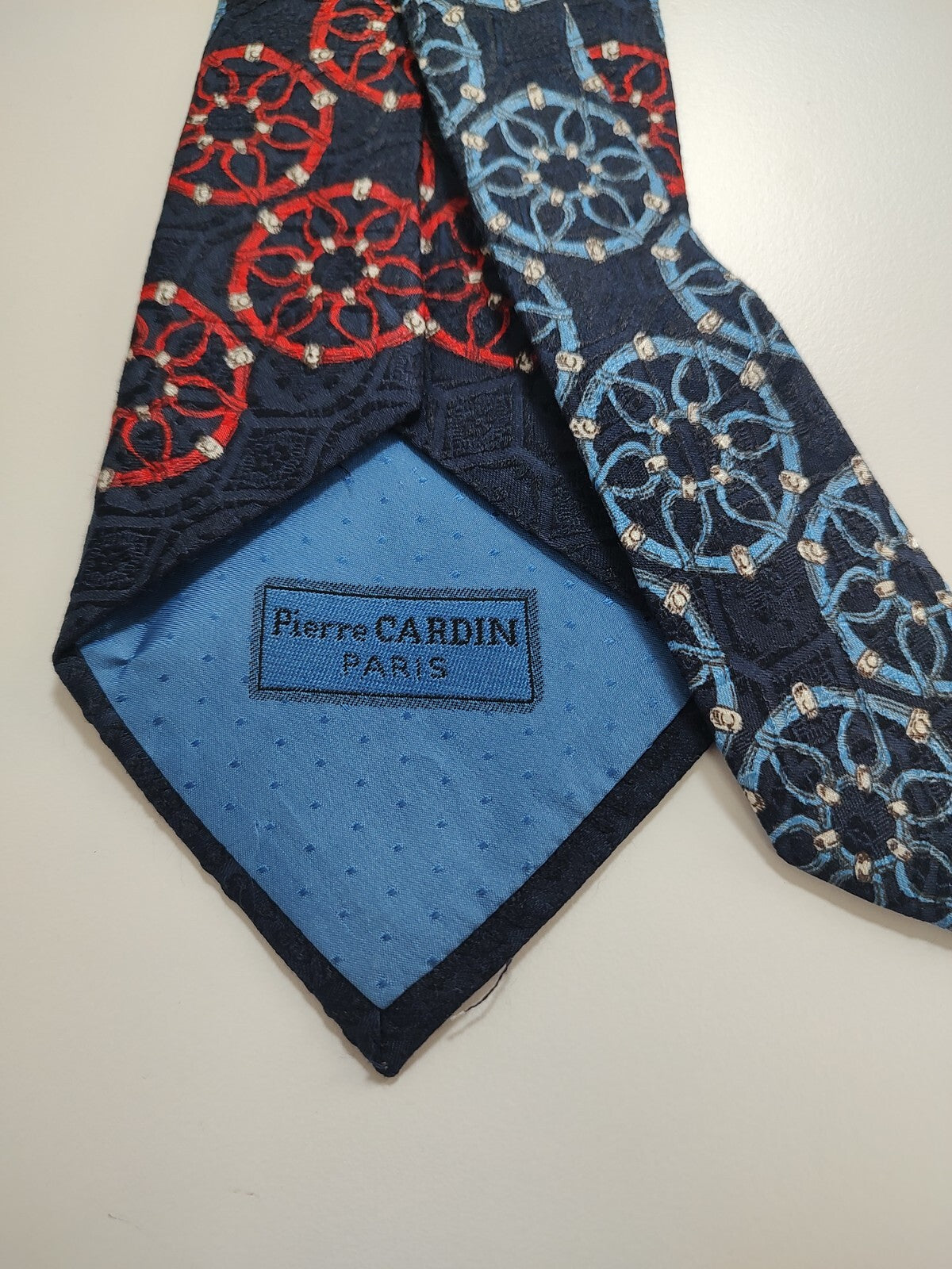 PIERRE CARDIN 100% SILK TIE SETA CRAVATTA NECKTIE MADE IN ITALY CLASSIC