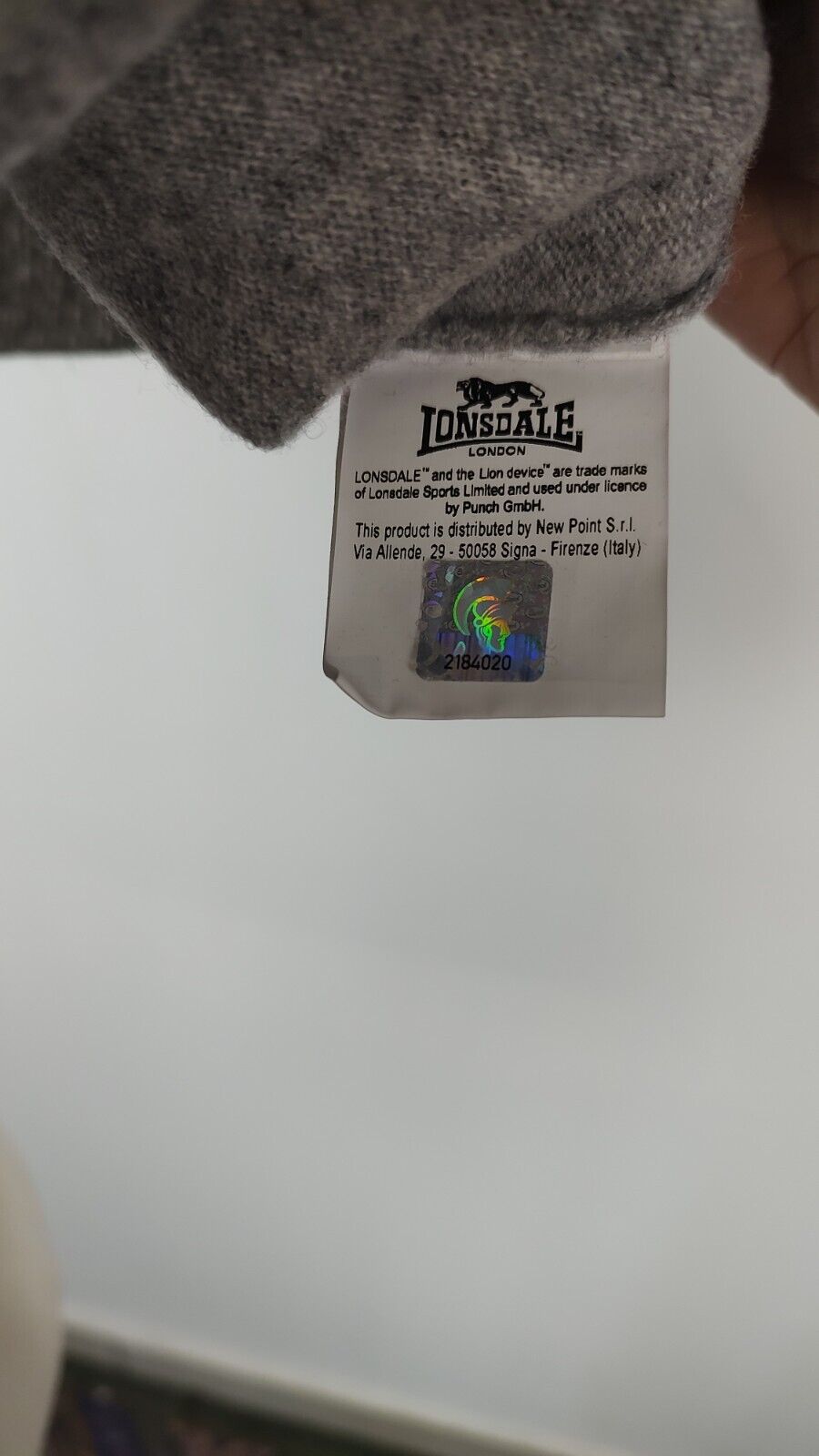 LONSDALE MAGLIONE UOMO Tg. 2XL MAN SWEATER CASUAL VINTAGE LANA