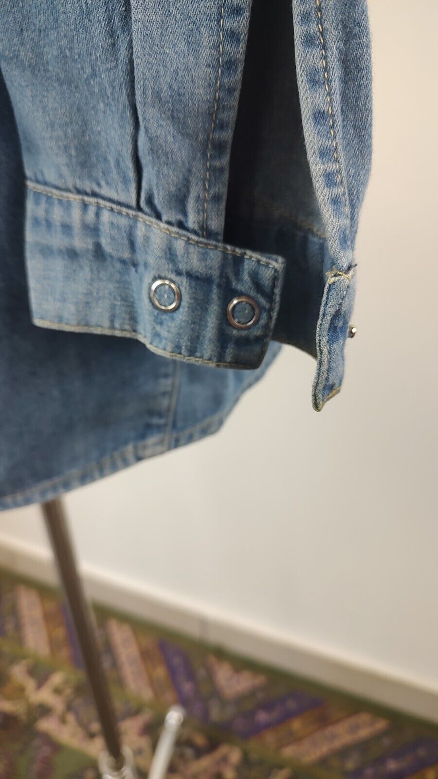 LEVI'S CAMICIA UOMO DENIM JEANS TG. S MAN CASUAL VINTAGE SHIRT