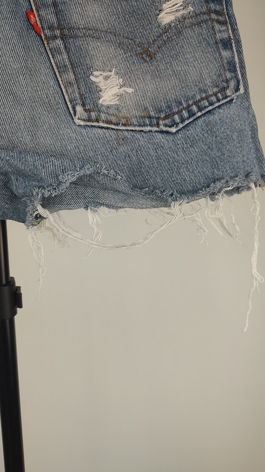 LEVI'S 501 PANTALONCINO DENIM JEANS DONNA TG W30 WOMAN VINTAGE SHORTS