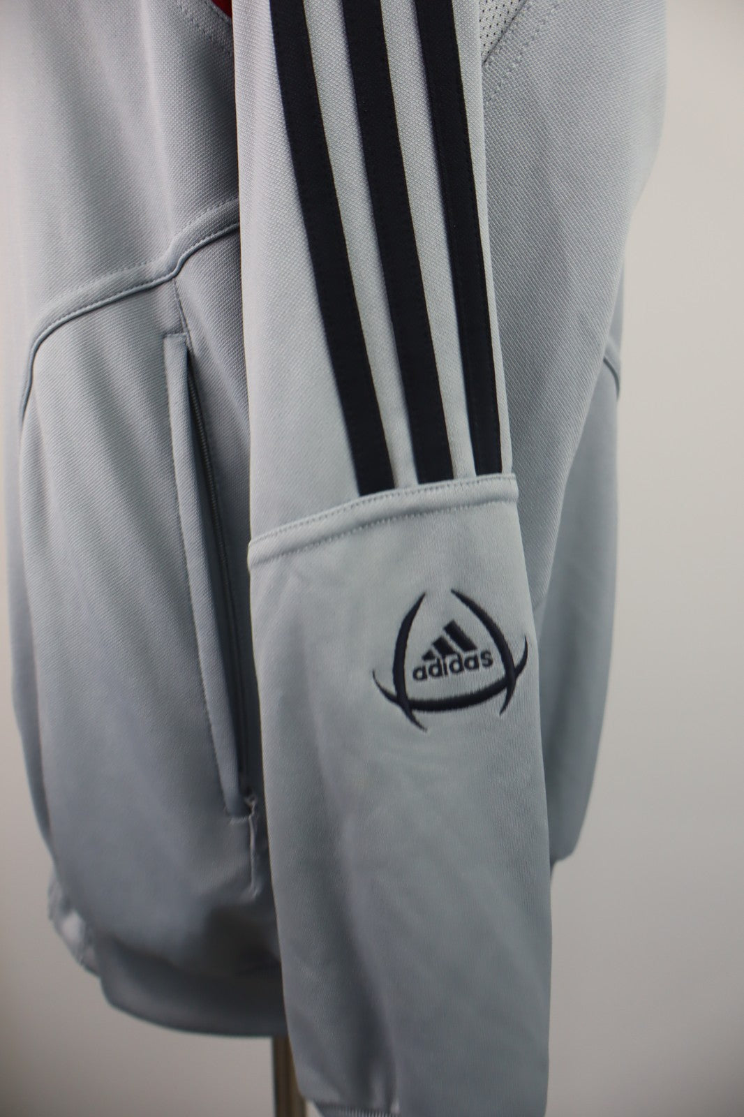 ADIDAS BAYERN MONACO GIACCA SPORT CALCIO UOMO 16 ANNI VINTAGE JACKET SOCCER