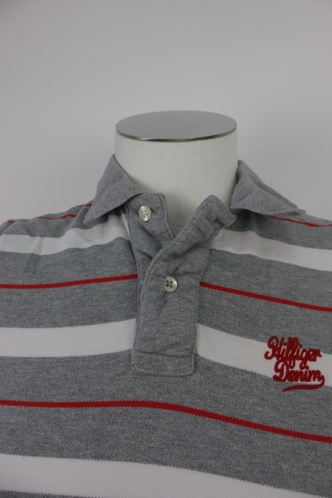 TOMMY HILFIGER DENIM POLO MAGLIA UOMO TG S MAN T-SHIRT CASUAL VINTAGE COTONE