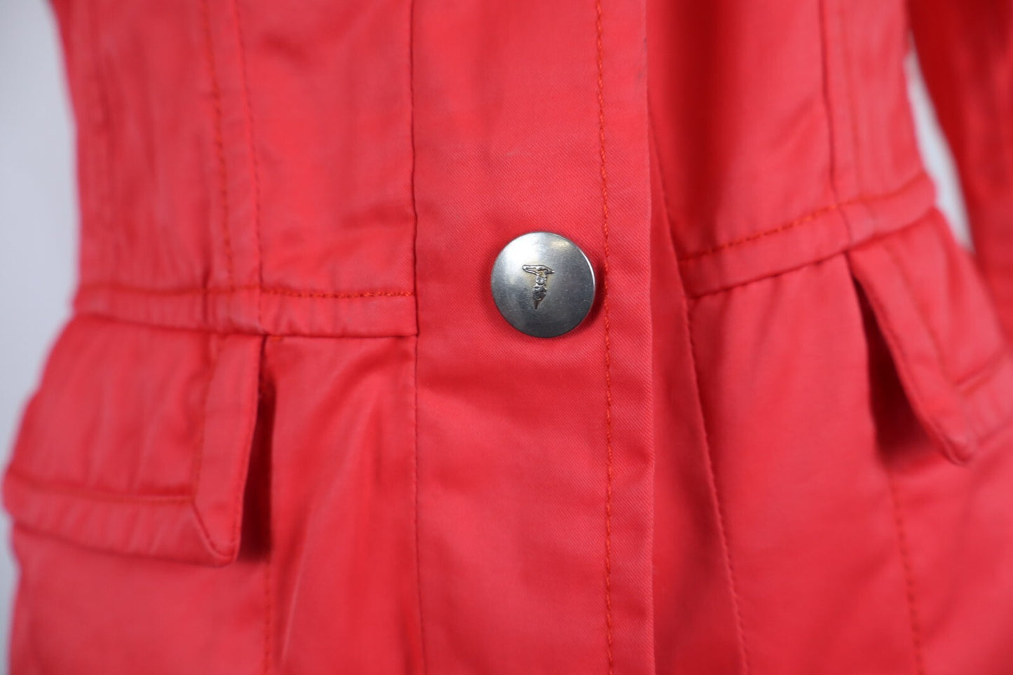 TRUSSARDI JEANS GIUBBINO LEGGERO GIACCA DONNA 42 WOMAN CASUAL JACKET VINTAGE