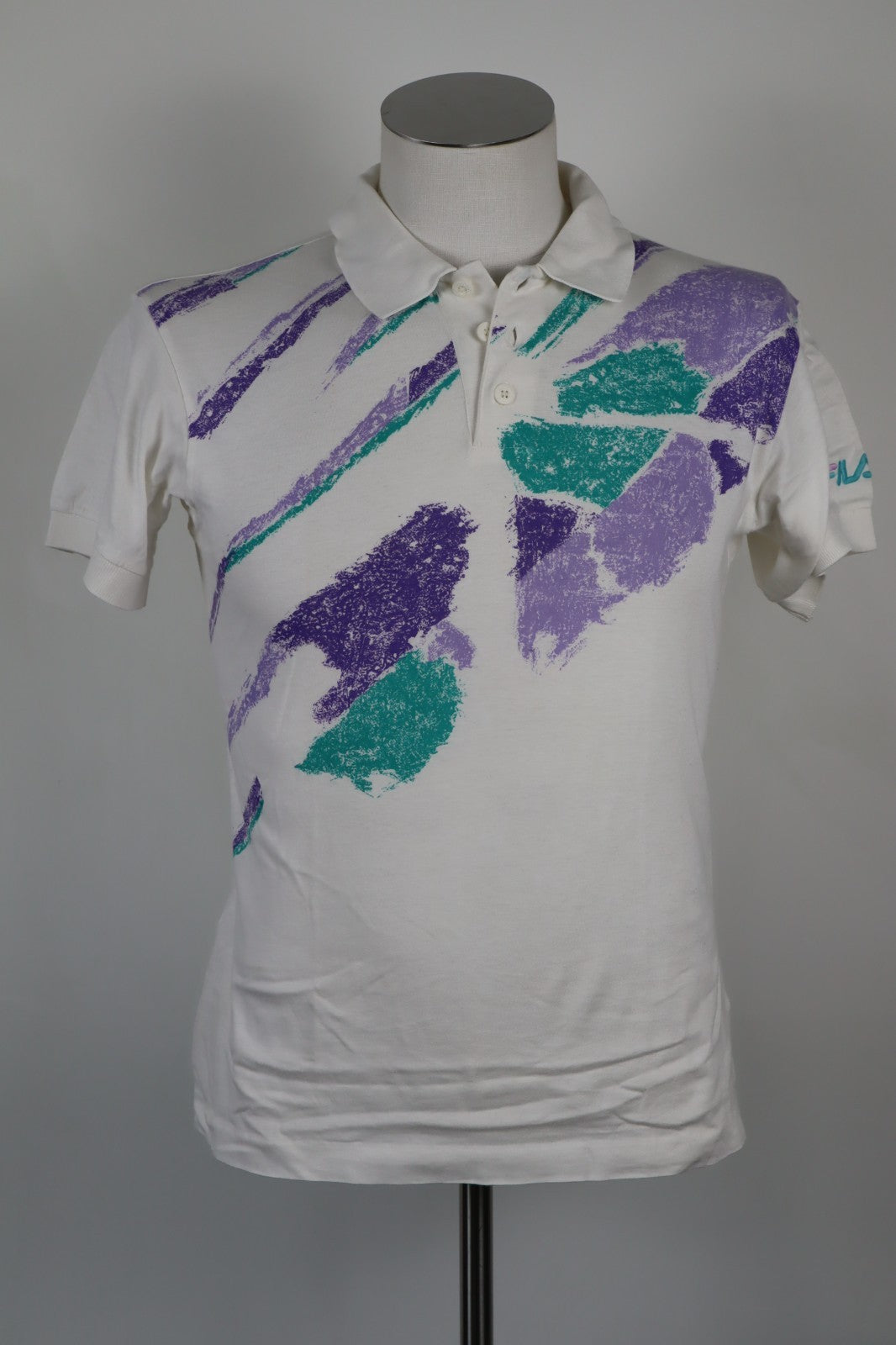 FILA MAGLIA RAGAZZO TG VII 13-14 BOY T-SHIRT CASUAL VINTAGE COTONE TENNIS SPORT