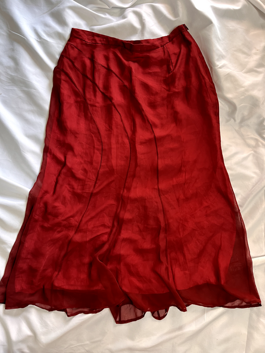 SPORT MAX GONNA DONNA TG. 46 WOMAN VINTAGE SKIRT CASUAL