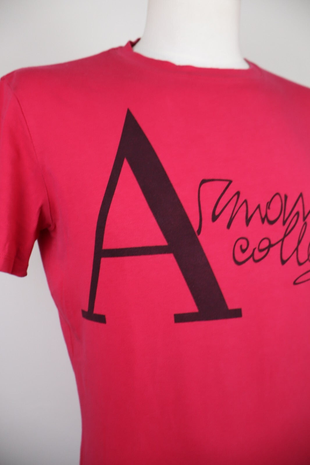 ARMANI COLLEZIONI MAGLIA UOMO COTONE TG L MAN T-SHIRT VINTAGE CASUAL COTONE