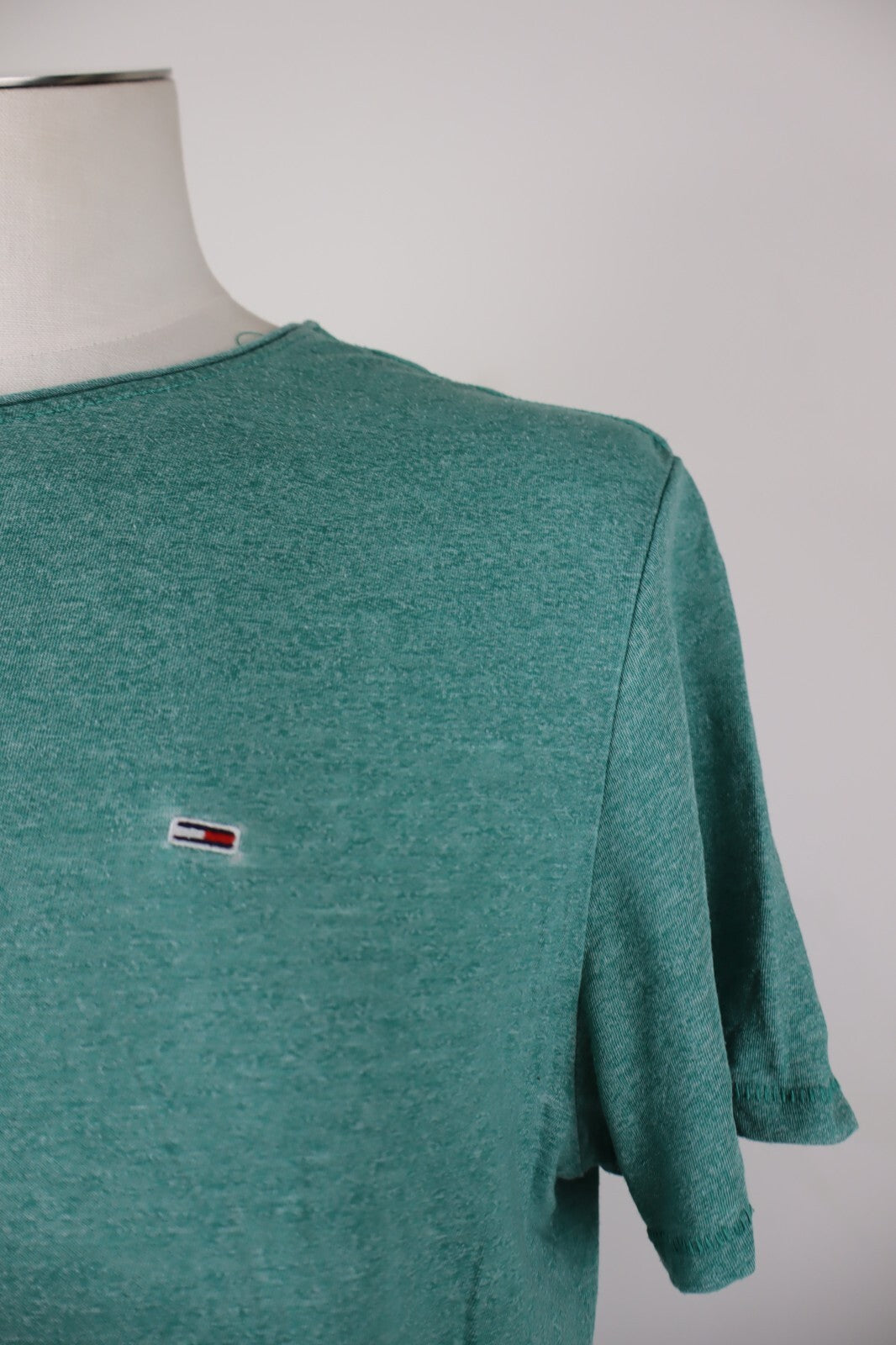 TOMMY HILFIGER JEANS MAGLIA UOMO TG XL MAN T-SHIRT CASUAL VINTAGE COTONE