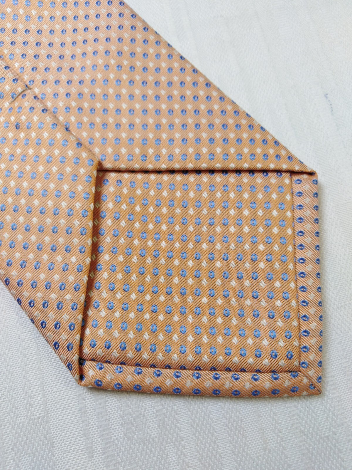GIORGIO MARIANI 100% SILK TIE SETA CRAVATTA NECKTIE MADE  ITALY SELF TIPPED