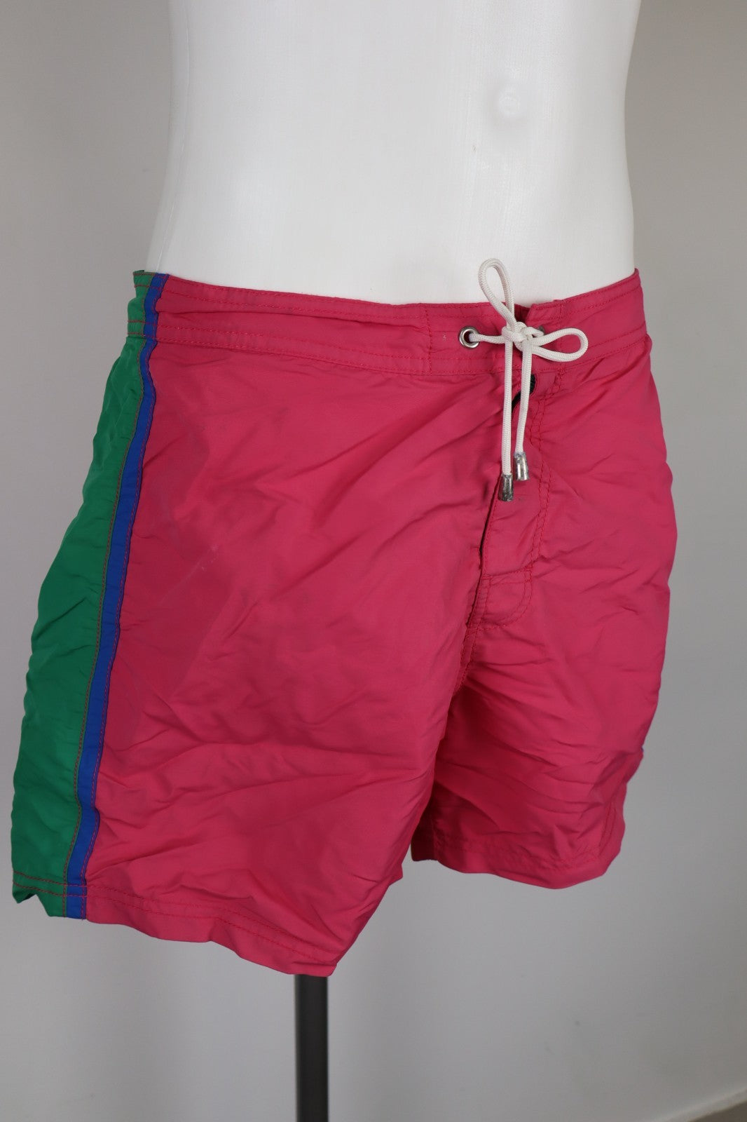 FRED PERRY COSTUME PANTALONCINO MARE UOMO TG 2XL MAN SWIMSUIT VINTAGE CASUAL