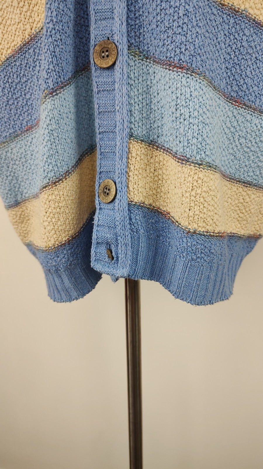 NORTH POLE  MAGLIONE CARDIGAN VINTAGE UOMO Tg. XL MAN SWEATER CASUAL