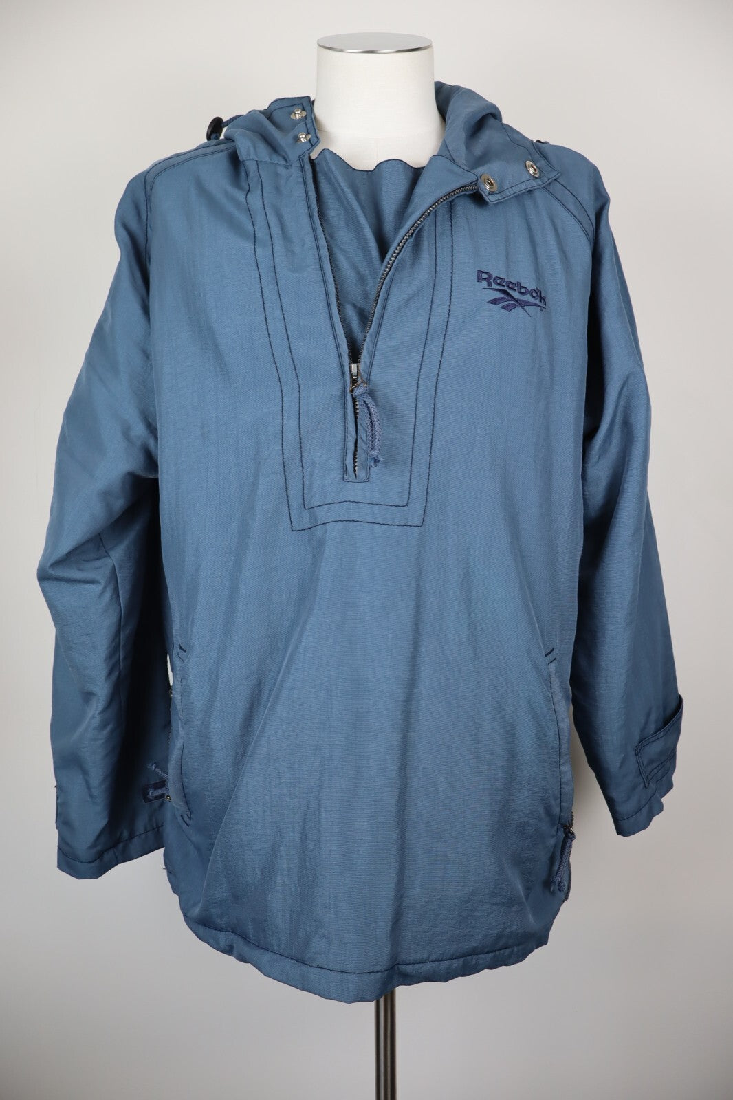 REEBOK GIUBBINO TRAPUNTATO GIACCA UOMO Tg XL MAN JACKET CASUAL VINTAGE