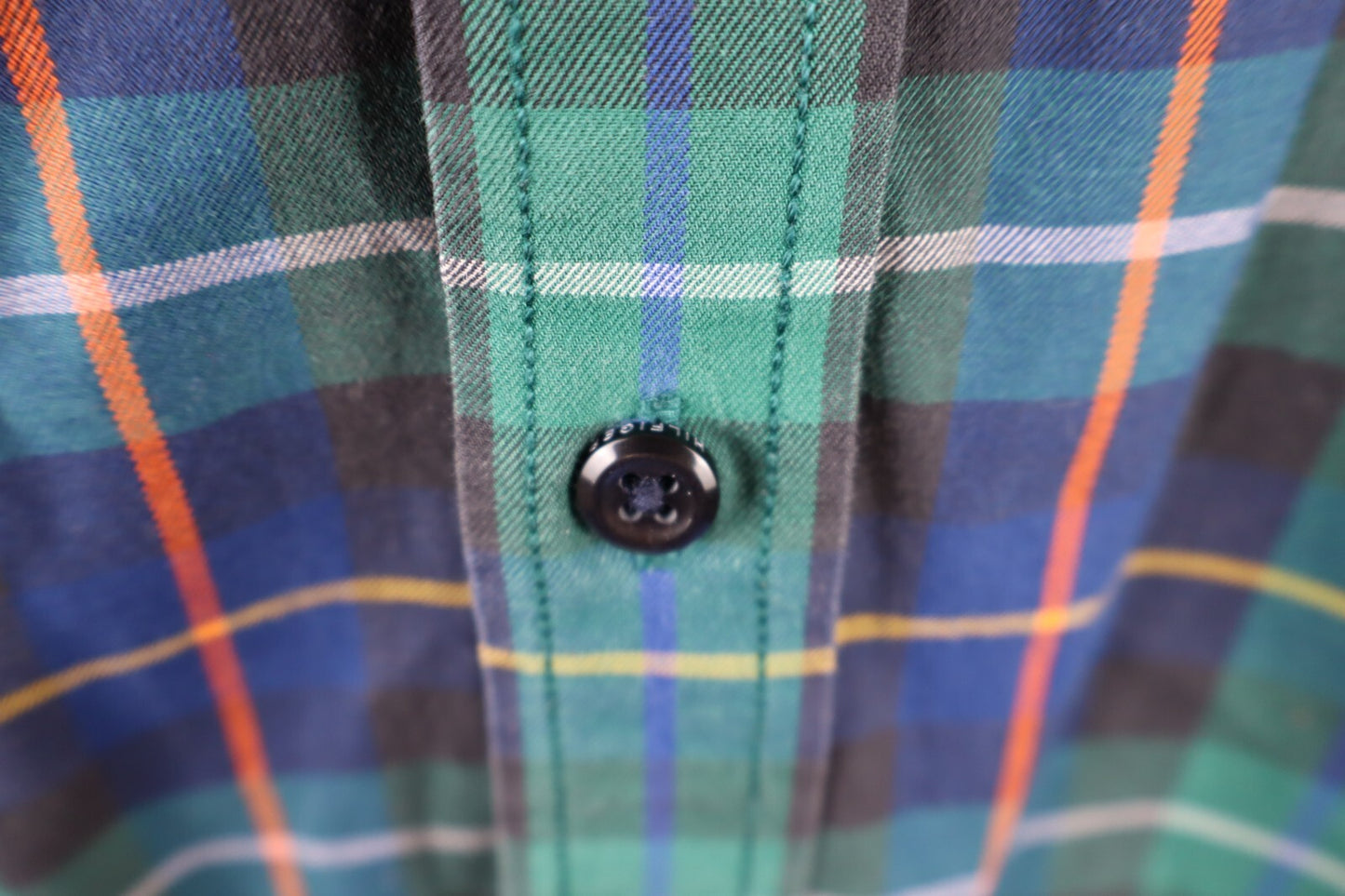 TOMMY HILFIGER CAMICIA COTONE SHIRT UOMO Tg. L MAN VINTAGE CASUAL COTTON